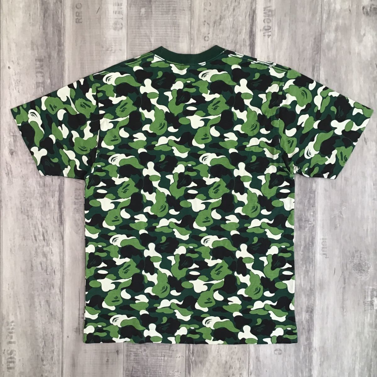 Bape BAPE logo ABC camo green T-shirt Size US M / EU 48-50 / 2 - 4 Thumbnail