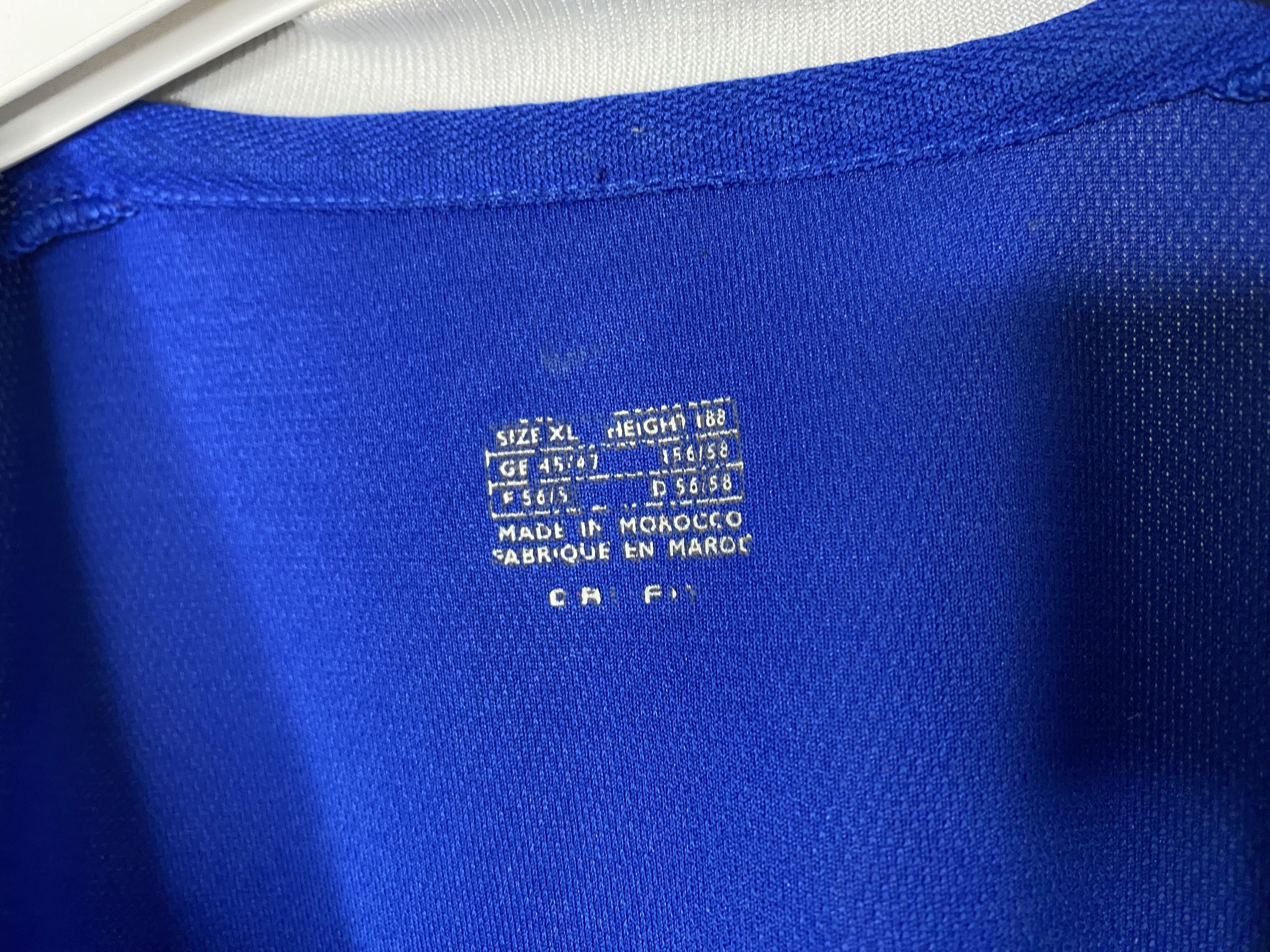 Nike #11 RANGERS 2001 2002 HOME FOOTBALL SHIRT SOCCER JERSEY NIKE Size US S / EU 44-46 / 1 - 8 Thumbnail