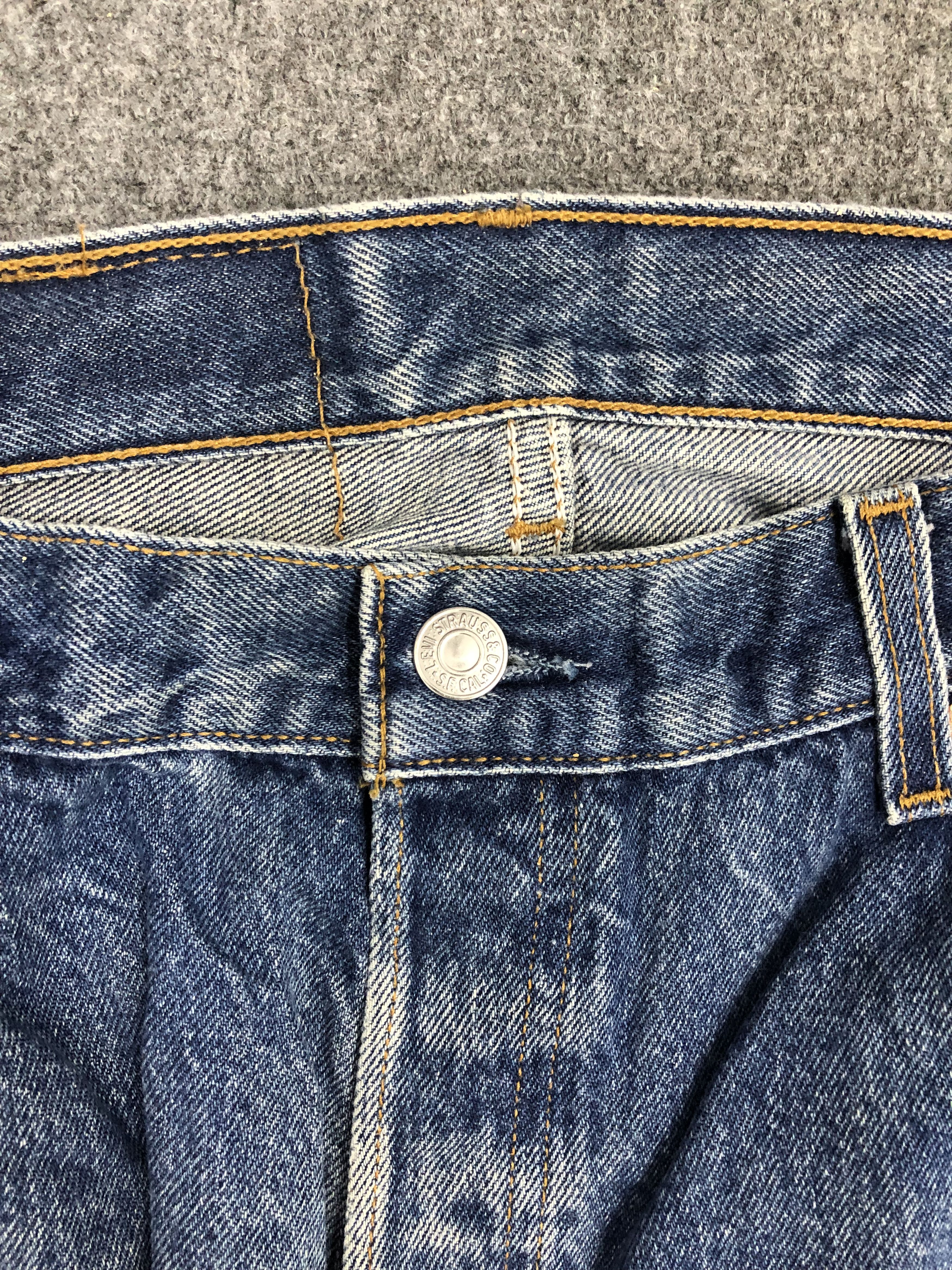 Levi's × Vintage Vintage Levis 501 Faded Blue Jeans DP1244 Size US 38 / EU 54 - 9 Thumbnail