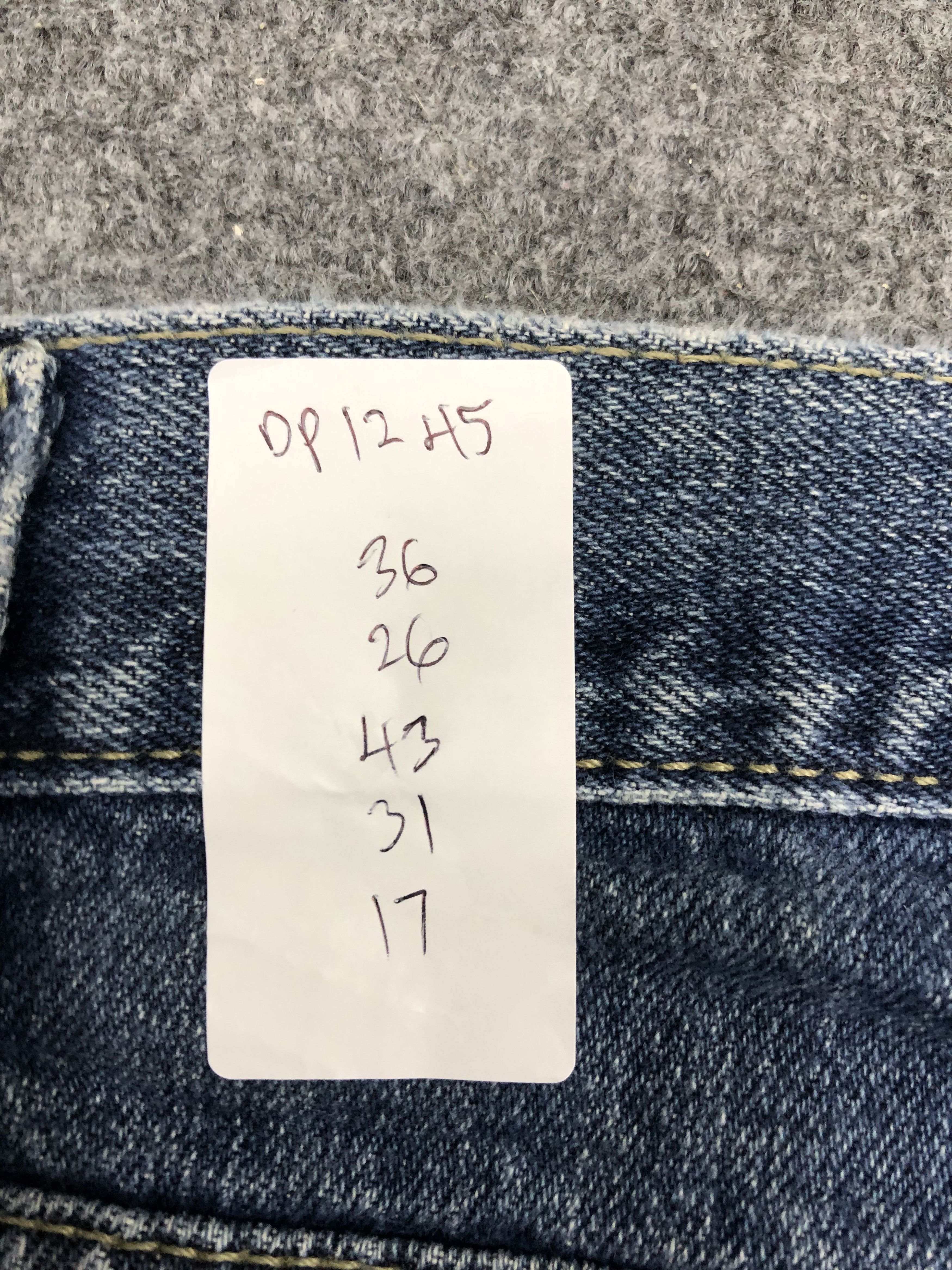 Levi's Vintage Levis 505 Faded Blue Jeans DP1245 Size US 36 / EU 52 - 13 Thumbnail