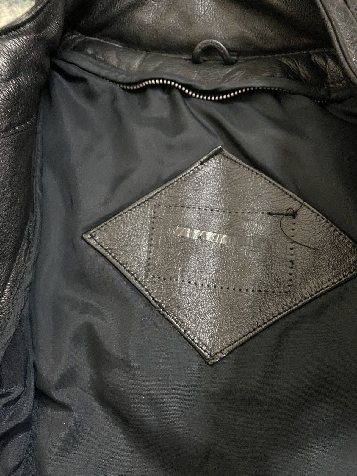 Genuine Leather × Vintage Vintage 1980 80’s Motorcycle Leather Jacket Size US L / EU 52-54 / 3 - 15 Thumbnail