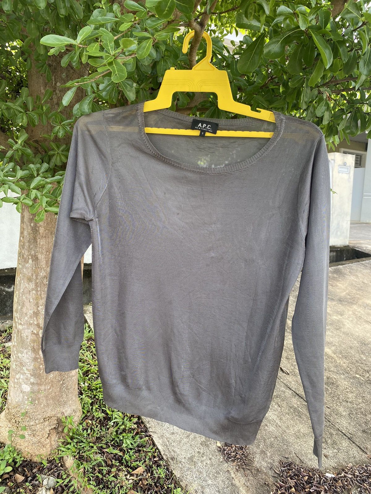 A.P.C. × Japanese Brand × Vintage Vintage A.P.C Long Sleeve Size S / US 4 / IT 40 - 1 Thumbnail