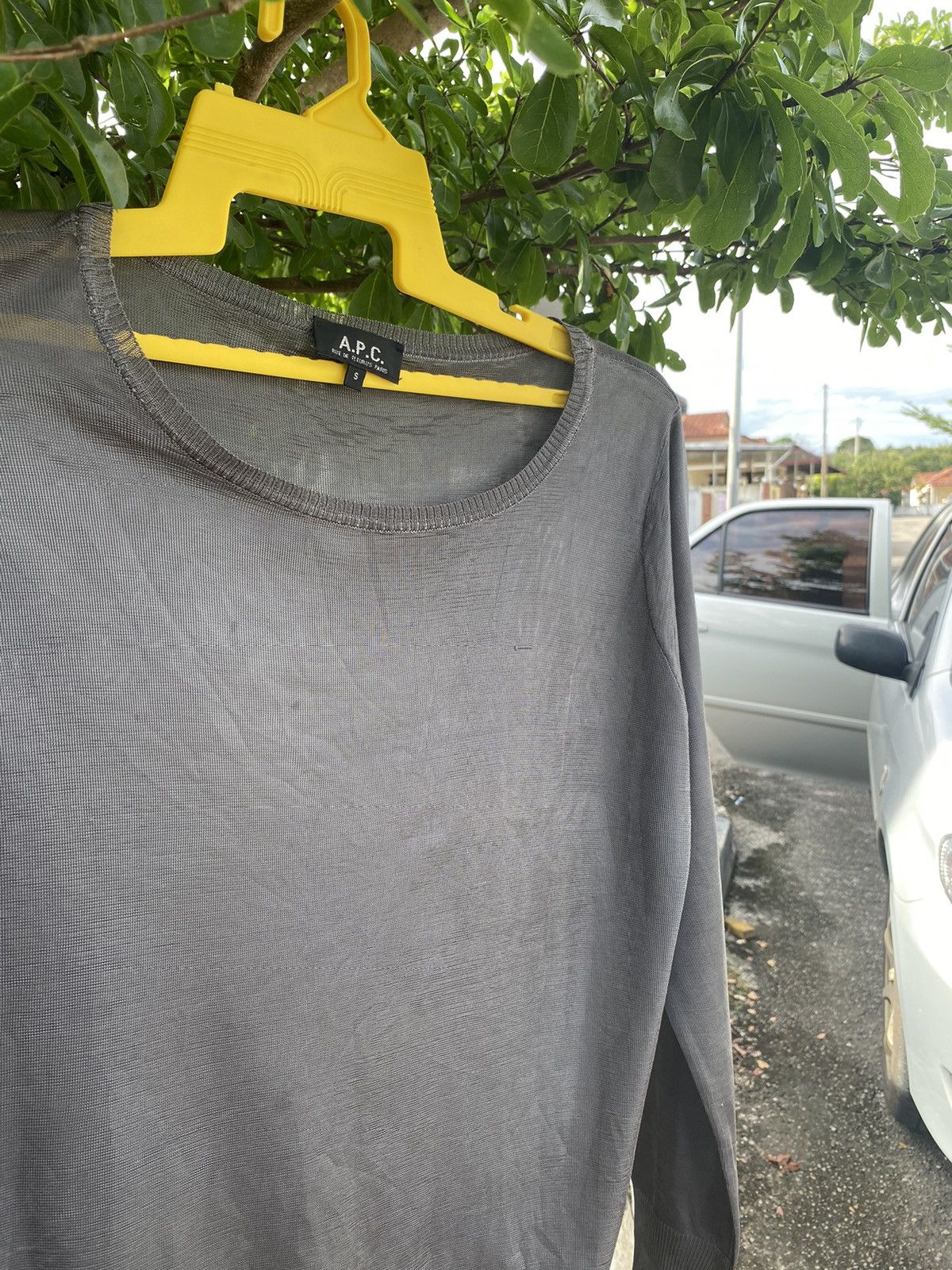 A.P.C. × Japanese Brand × Vintage Vintage A.P.C Long Sleeve Size S / US 4 / IT 40 - 2 Thumbnail