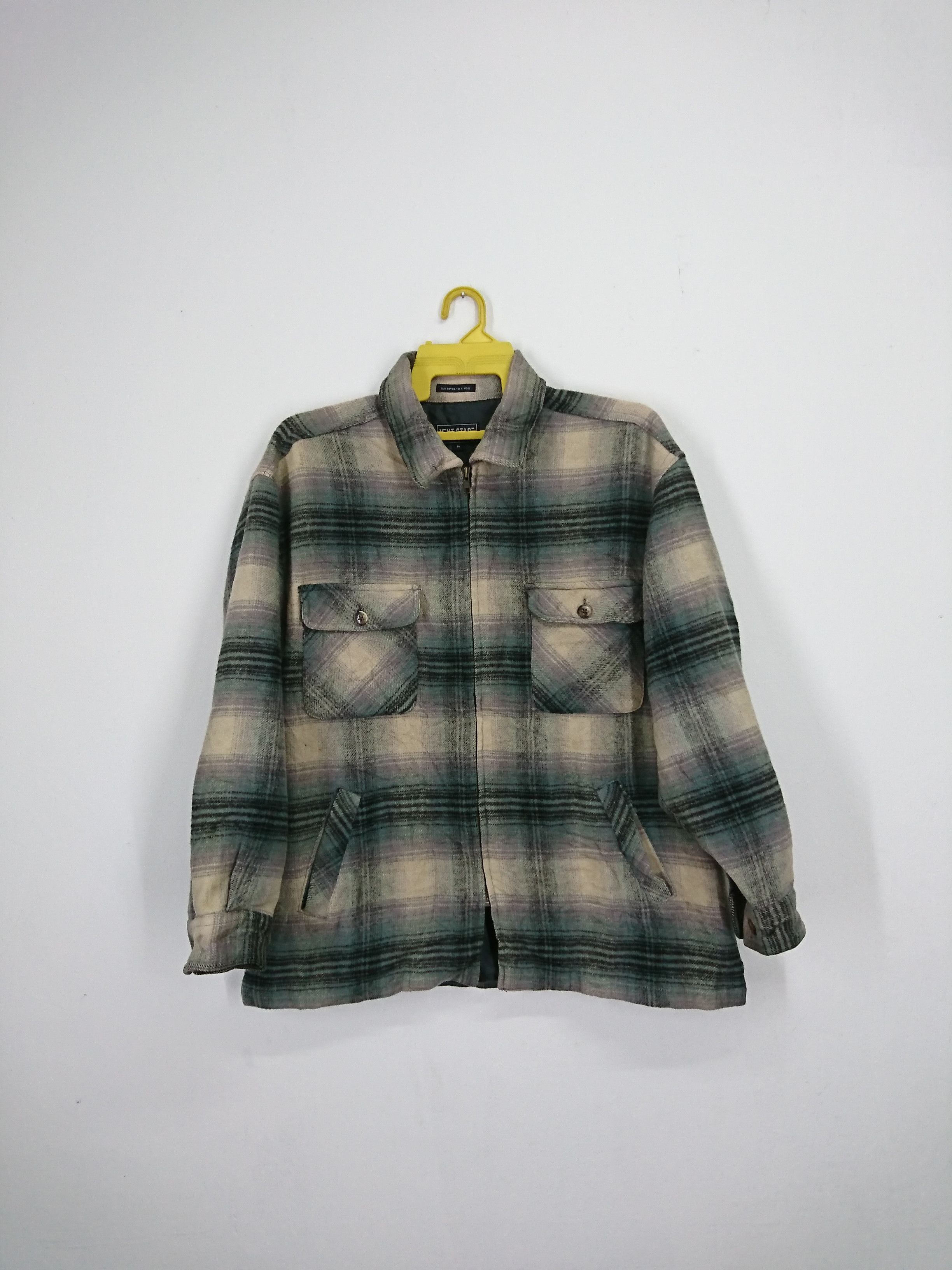 Japanese Brand × Vintage rare Next Stage Casual rayon wool Size US M / EU 48-50 / 2 - 1 Thumbnail