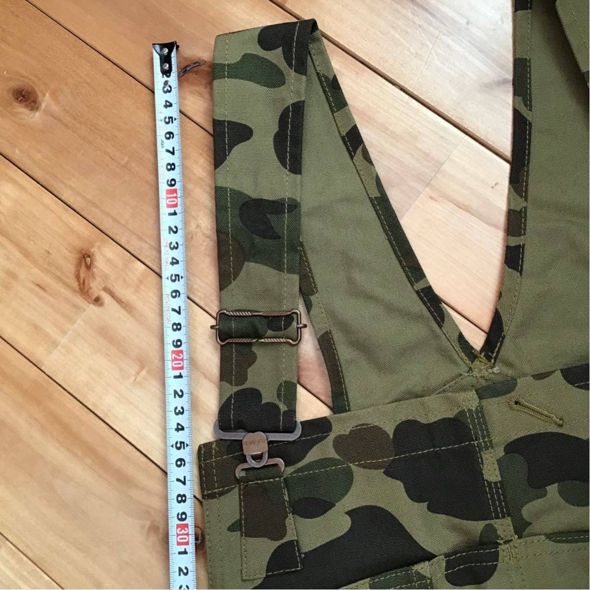 Bape × Carhartt BAPE × carhartt Overall 1st camo green ape ★size M Size US 32 / EU 48 - 5 Thumbnail
