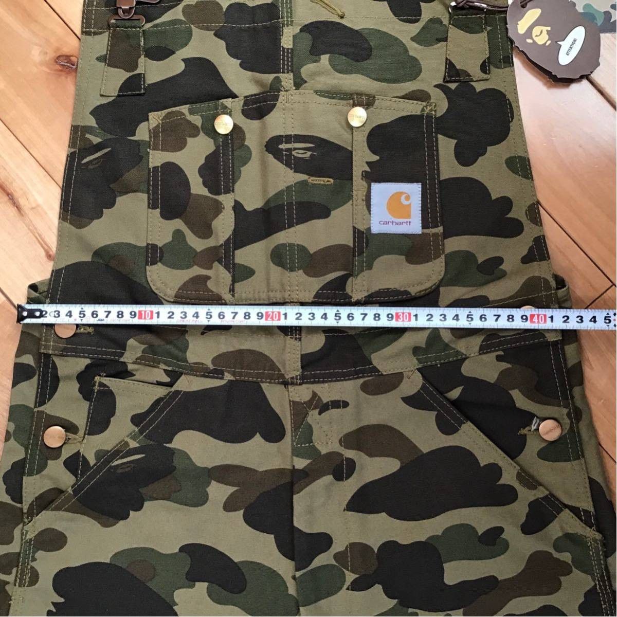 Bape × Carhartt BAPE × carhartt Overall 1st camo green ape ★size M Size US 32 / EU 48 - 6 Thumbnail