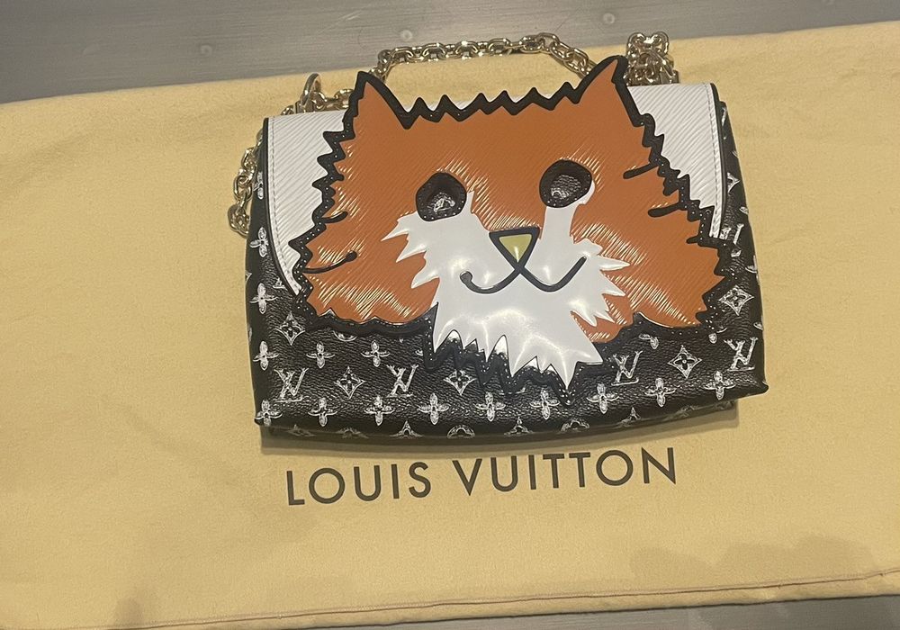 Louis Vuitton Orange Cat Chain Clutch 2019