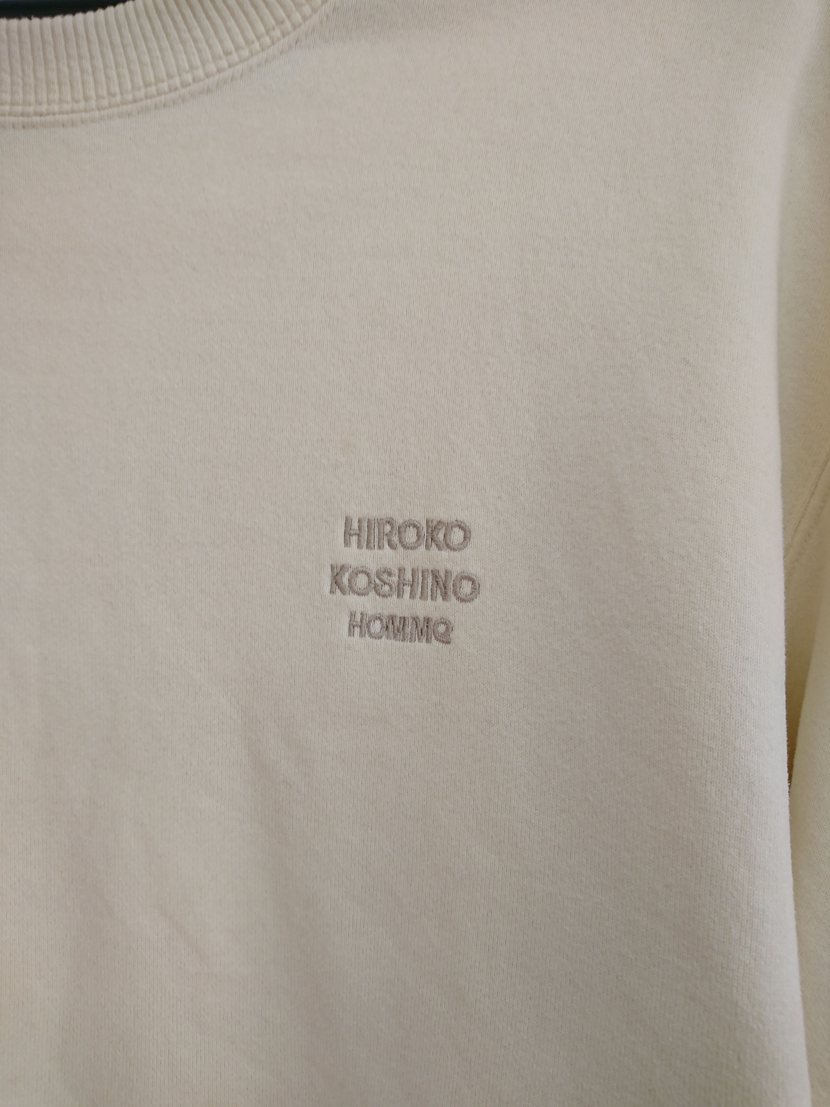 Hiroko Koshino Homme Hiroko Koshino sweatshirt Size US L / EU 52-54 / 3 - 3 Thumbnail