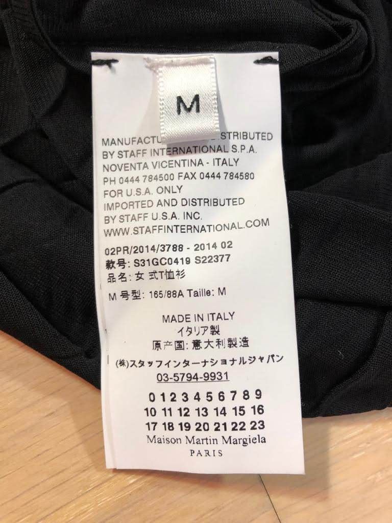 Maison Margiela ⚡️QUICK SALE⚡️2014 Maison Margiela Black Transparent Tshirt Size M / US 6-8 / IT 42-44 - 4 Thumbnail