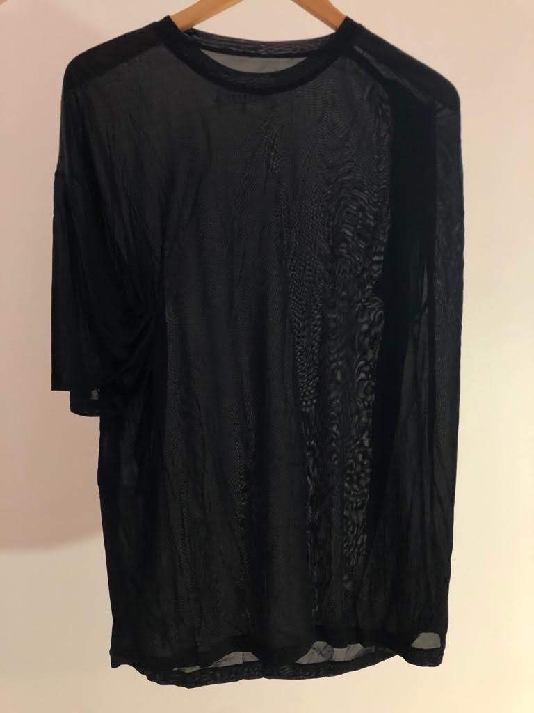 Maison Margiela ⚡️QUICK SALE⚡️2014 Maison Margiela Black Transparent Tshirt Size M / US 6-8 / IT 42-44 - 3 Thumbnail