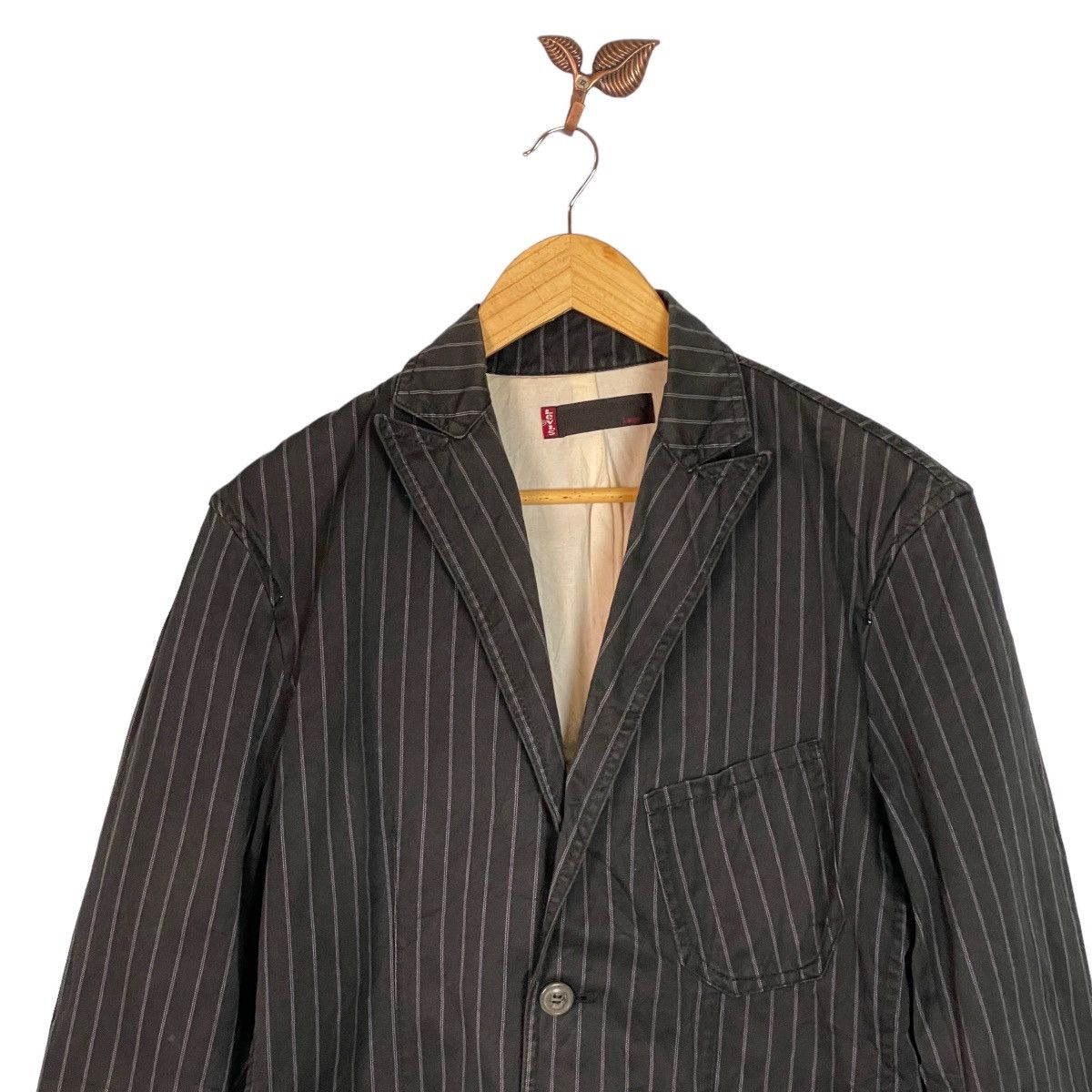 Levi's Made & Crafted Levi's Premium Red Tab Stripes Blazer Size 42R - 3 Thumbnail