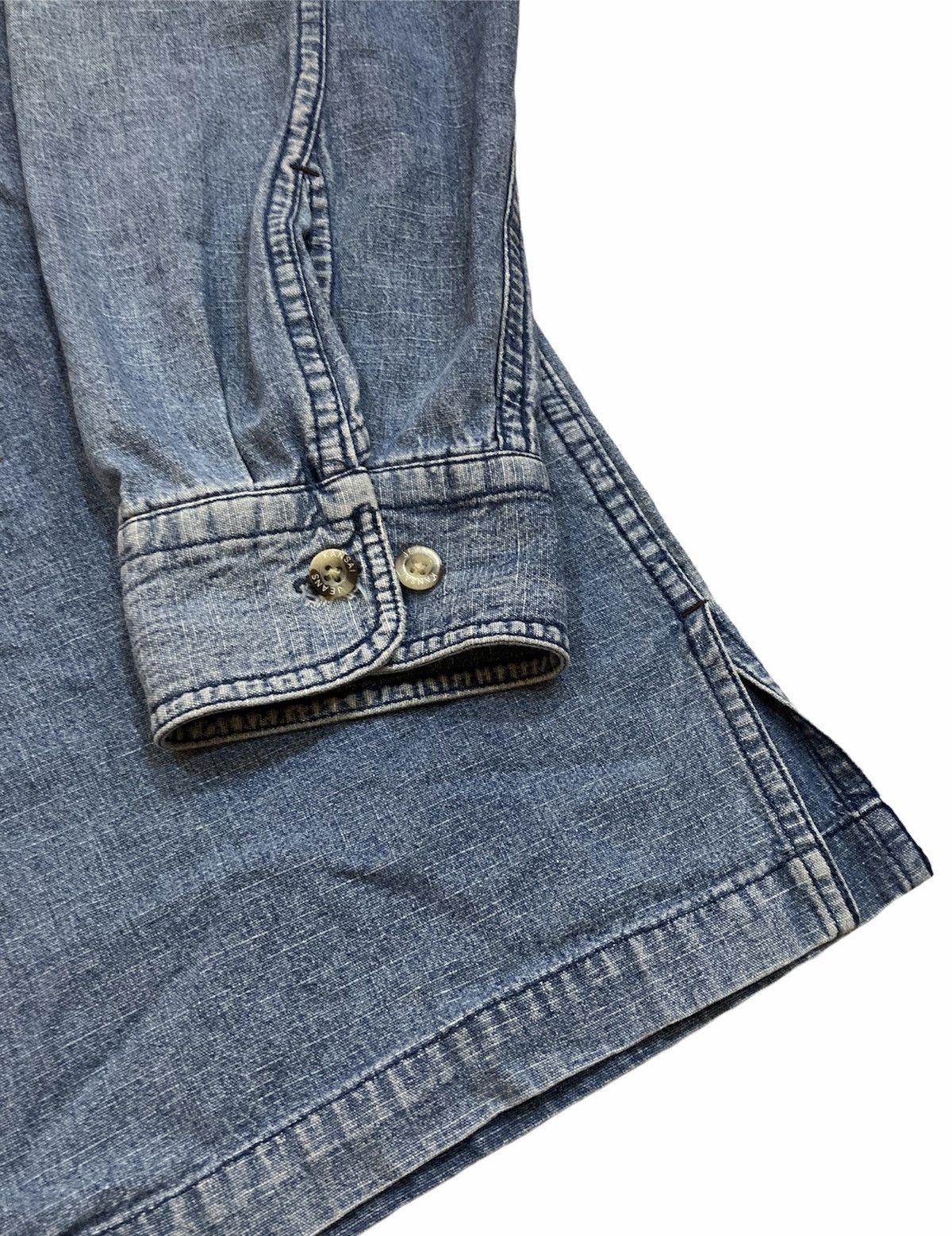 Japanese Brand × Kansai Yamamoto KANSAI YAMAMOTO DENIM WORKER ZIPPER JACKET Size US L / EU 52-54 / 3 - 5 Thumbnail
