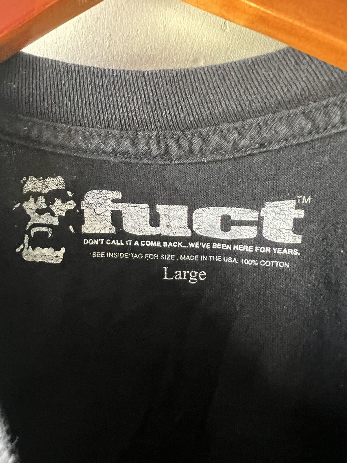 FUCT Fuct ff monogram tee Size US L / EU 52-54 / 3 - 3 Thumbnail