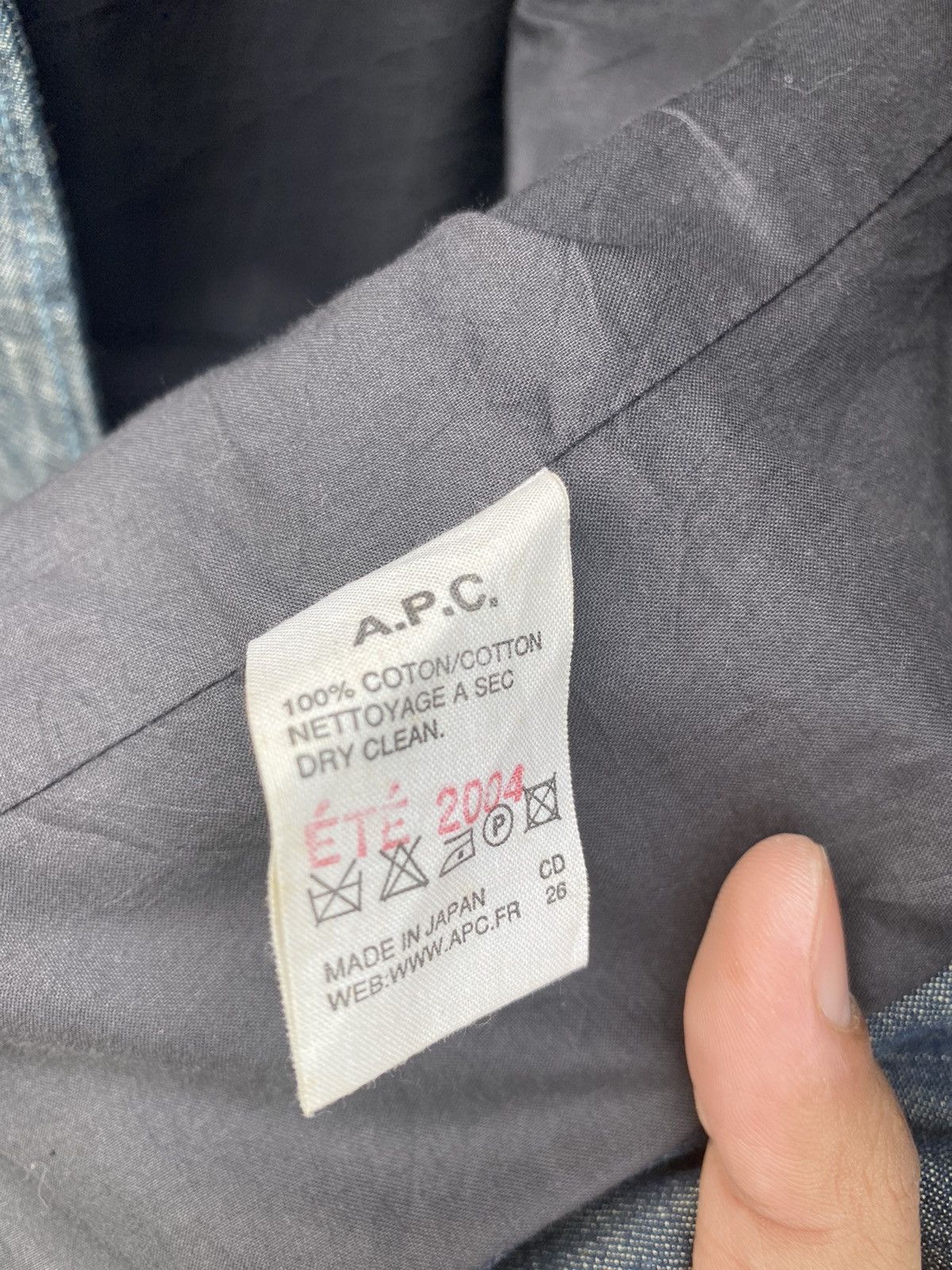 A.P.C. 🔥 Steals 🔥 Vintage A.P.C Jacket / Vintage A.P.C Coat Size US M / EU 48-50 / 2 - 10 Thumbnail