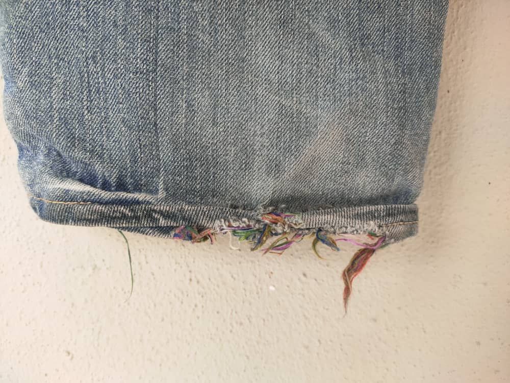 Japanese Brand Distressed denim Size US 34 / EU 50 - 7 Thumbnail