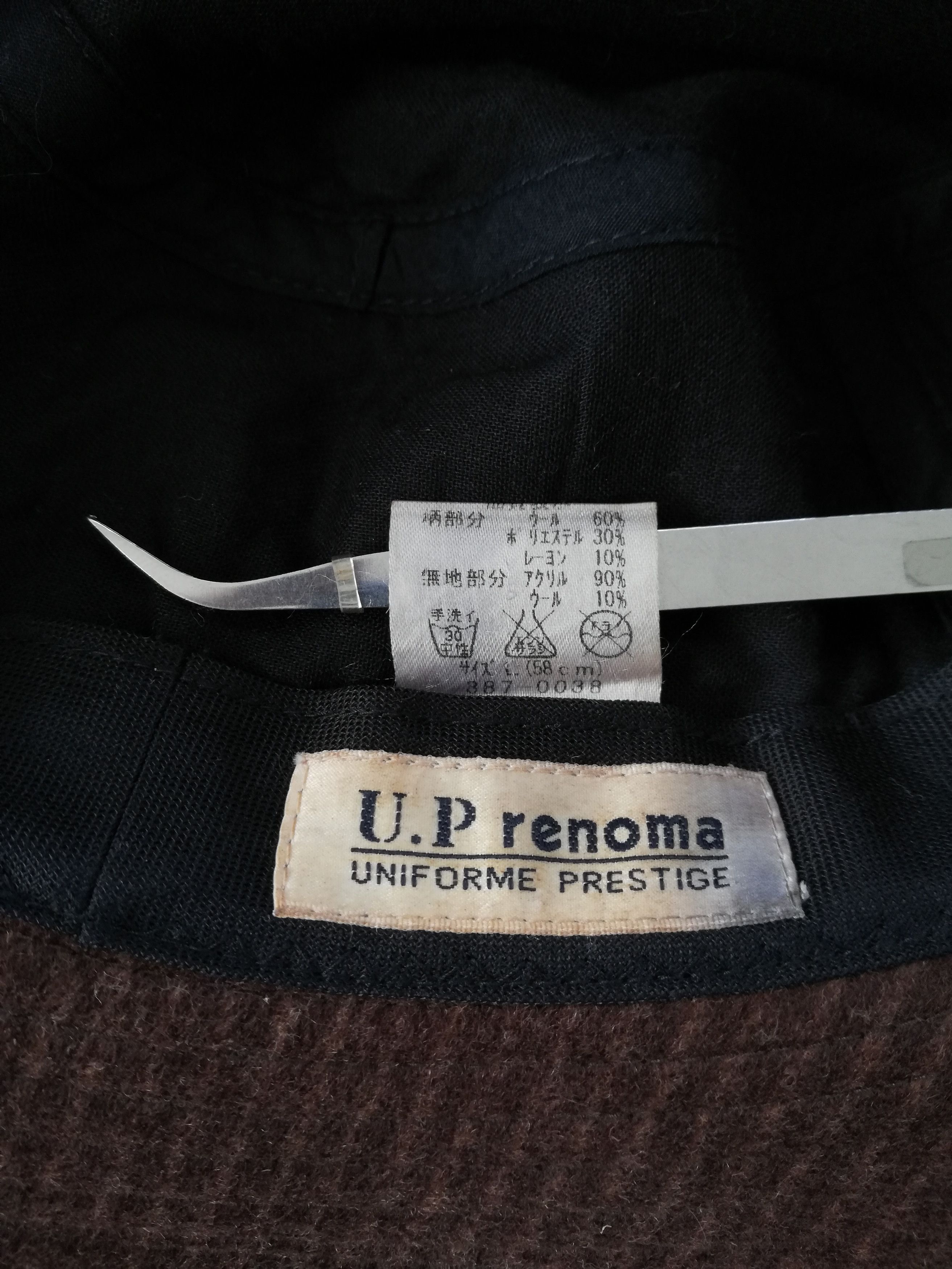 Designer × Renoma × Vintage 🔥Very Rare U.P Renoma Uniforme Prestige Wool Bucket Hat🔥 Size ONE SIZE - 11 Thumbnail
