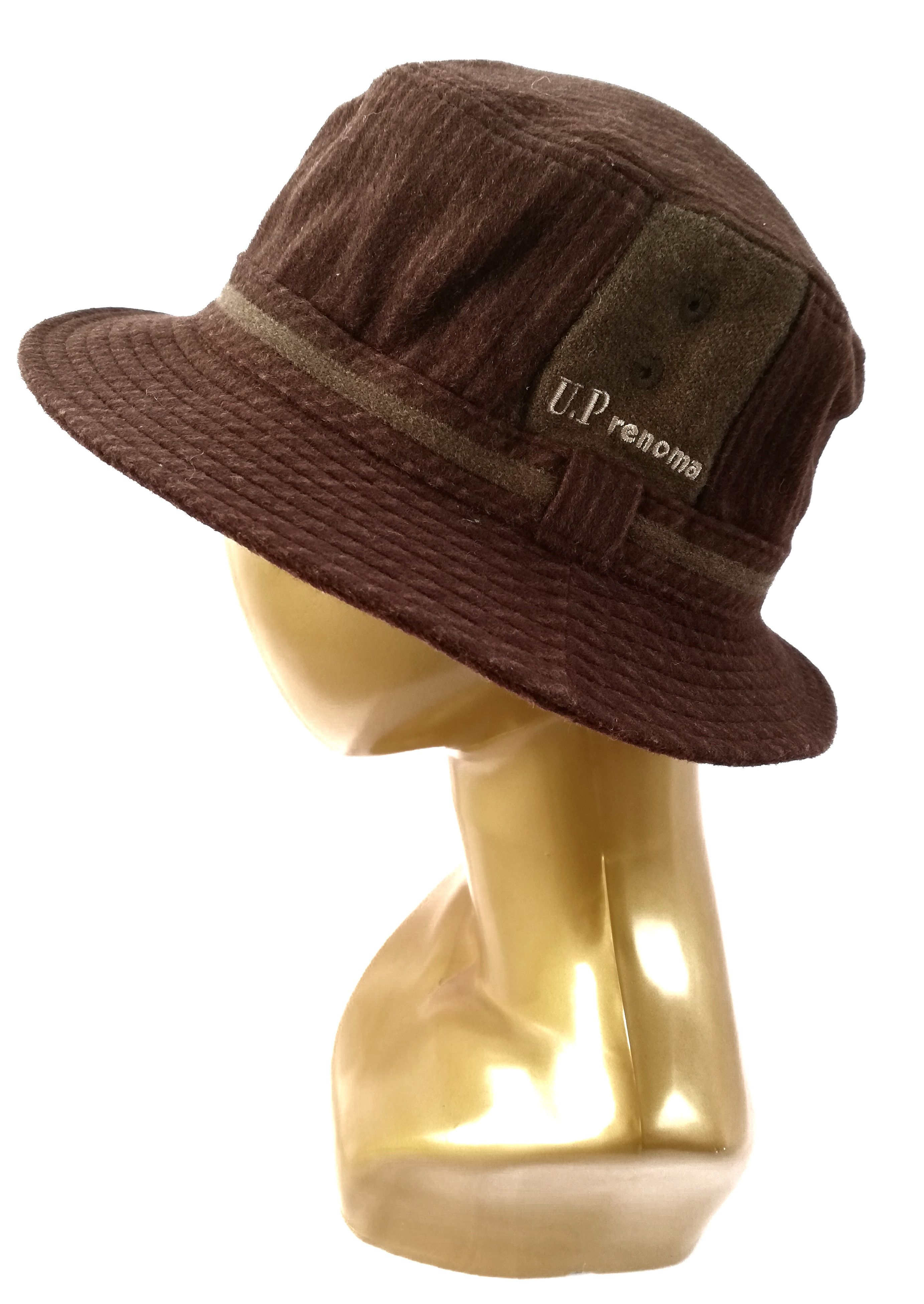Designer × Renoma × Vintage 🔥Very Rare U.P Renoma Uniforme Prestige Wool Bucket Hat🔥 Size ONE SIZE - 2 Thumbnail