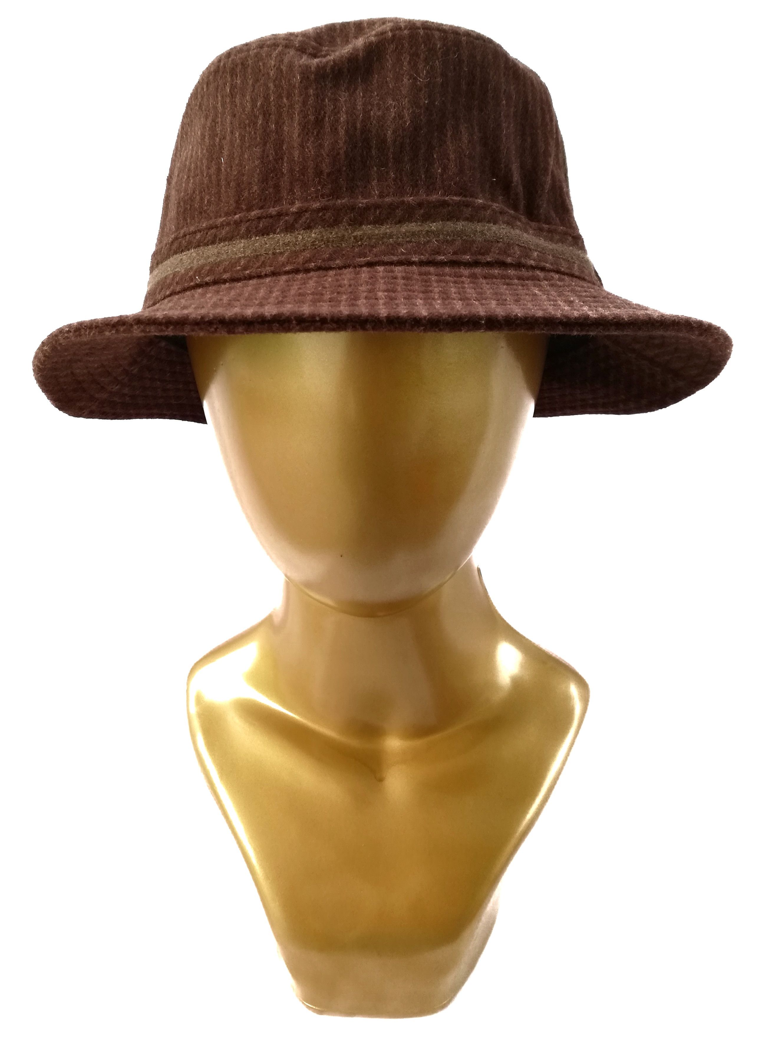 Designer × Renoma × Vintage 🔥Very Rare U.P Renoma Uniforme Prestige Wool Bucket Hat🔥 Size ONE SIZE - 9 Thumbnail