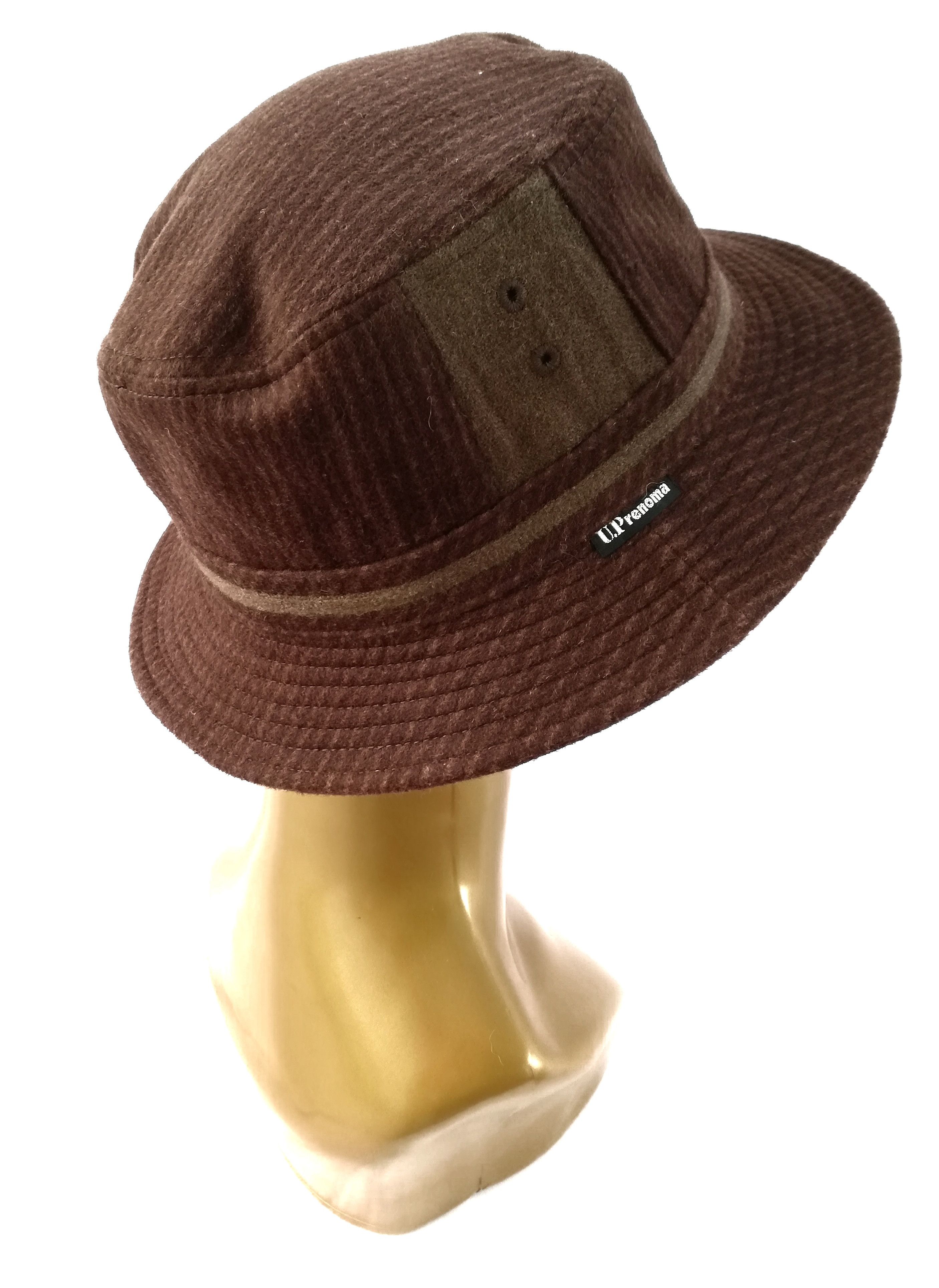 Designer × Renoma × Vintage 🔥Very Rare U.P Renoma Uniforme Prestige Wool Bucket Hat🔥 Size ONE SIZE - 6 Thumbnail