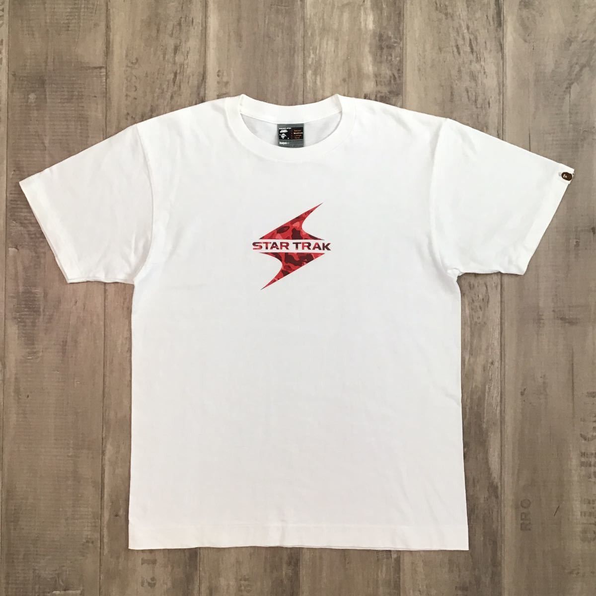 Bape × Pharrell BAPE × STARTRAK LOGO T-shirt pharrell camo red camo ape Size US M / EU 48-50 / 2 - 1 Thumbnail
