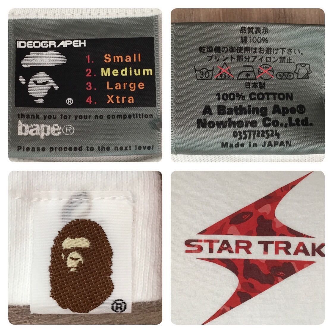 Bape × Pharrell BAPE × STARTRAK LOGO T-shirt pharrell camo red camo ape Size US M / EU 48-50 / 2 - 5 Thumbnail