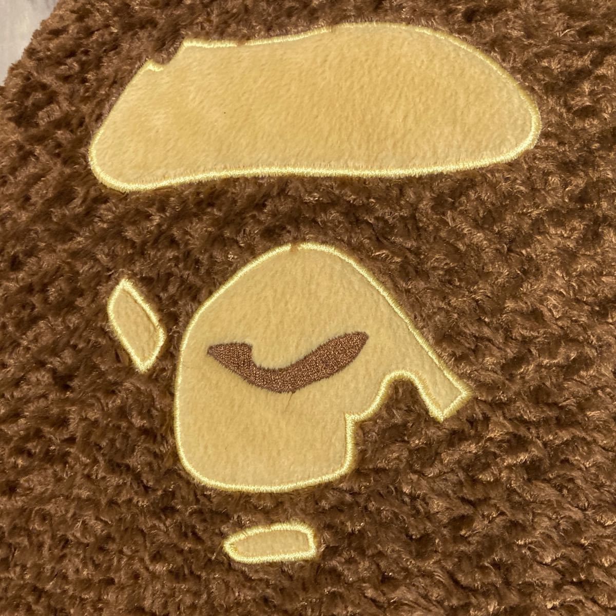 Bape BAPE big ape head fluffy cushion Pillow a bathing ape Size ONE SIZE - 2 Thumbnail