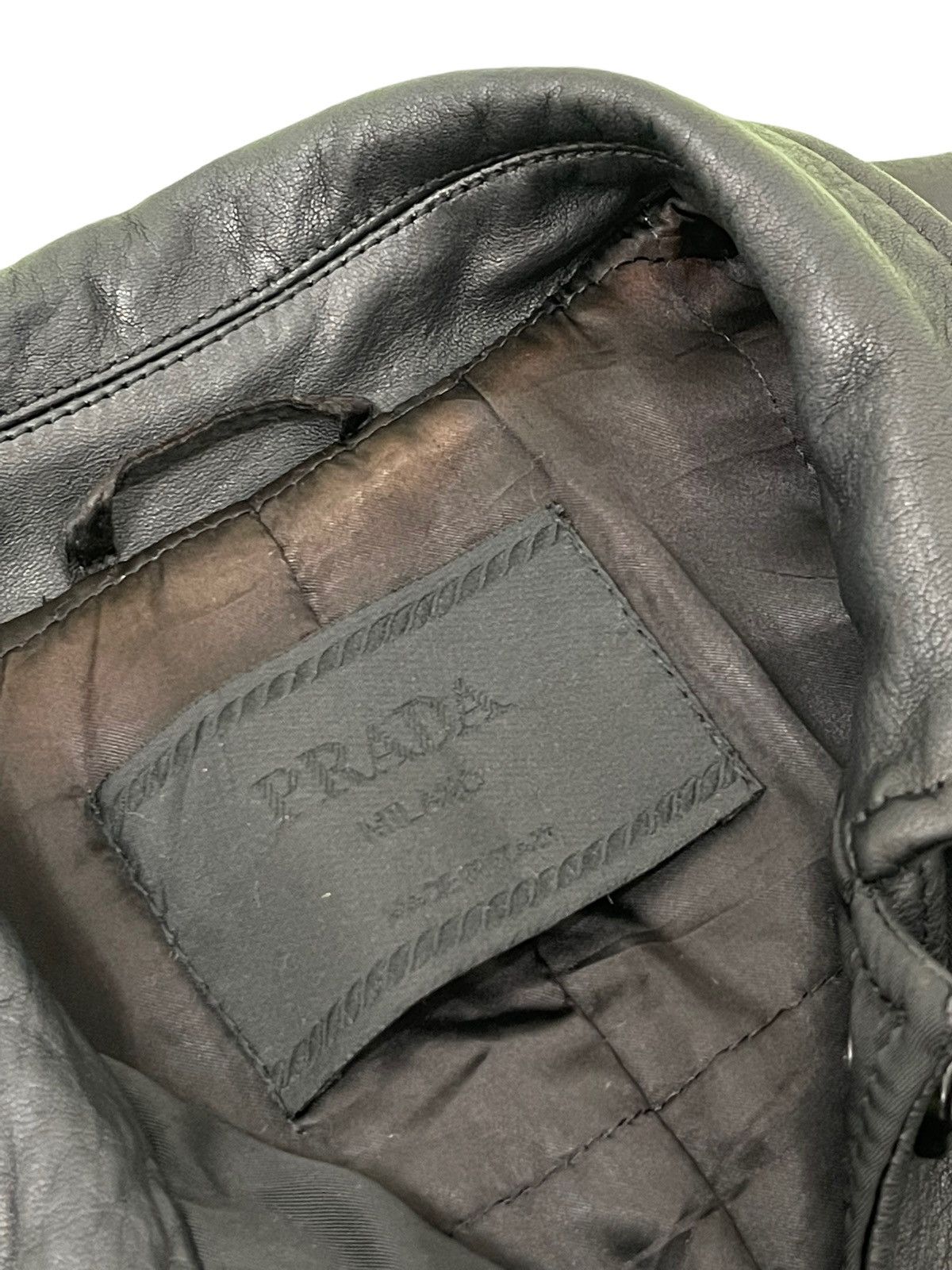 Prada Vtg Prada Vella Nylon Hybrid Leather Trench Coat 3🟩 Size M / US 6-8 / IT 42-44 - 9 Thumbnail