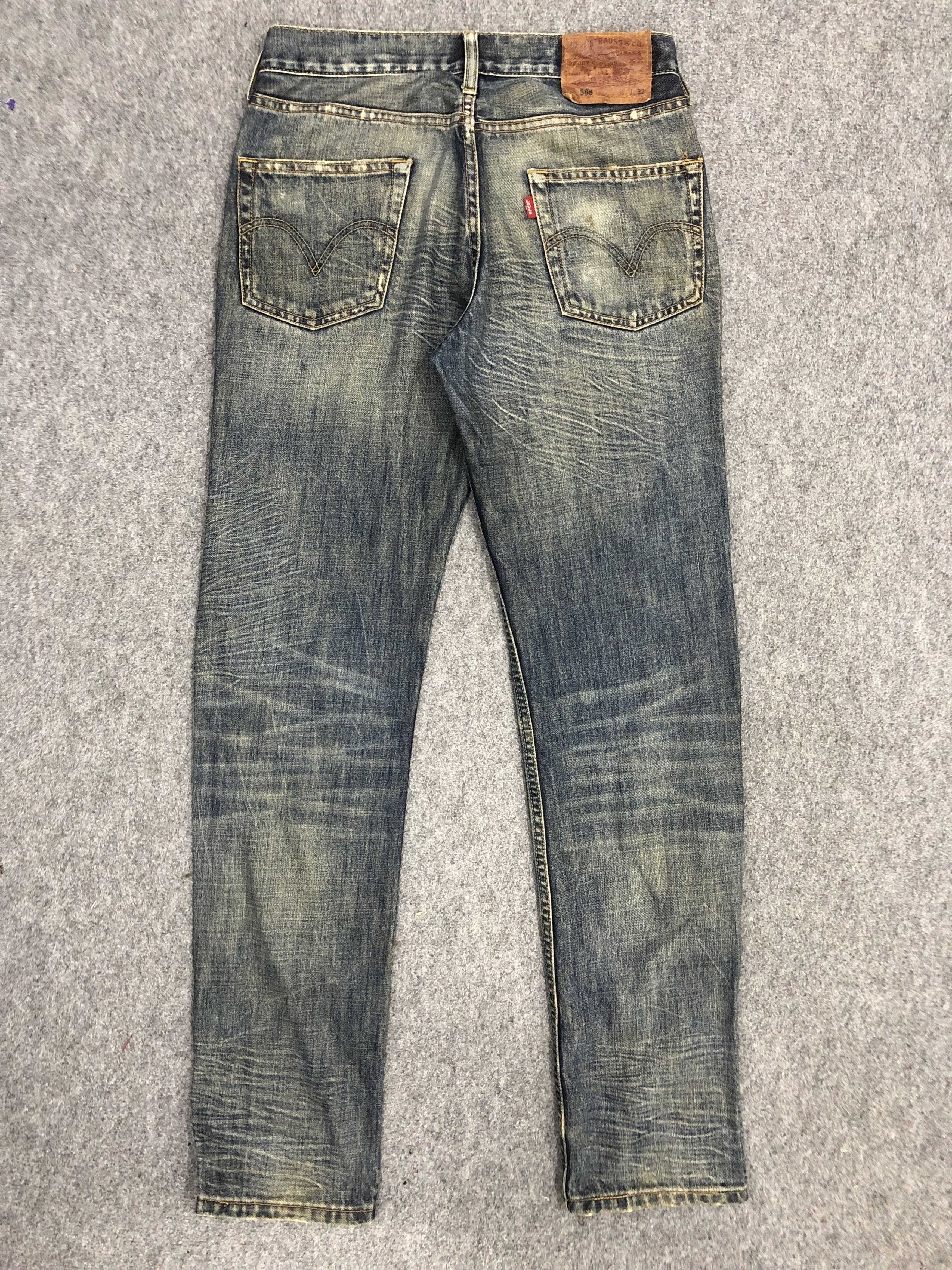 Levi's Vintage 90s Levis 560 Faded Blue Jeans DP1249 Size US 30 / EU 46 - 3 Thumbnail