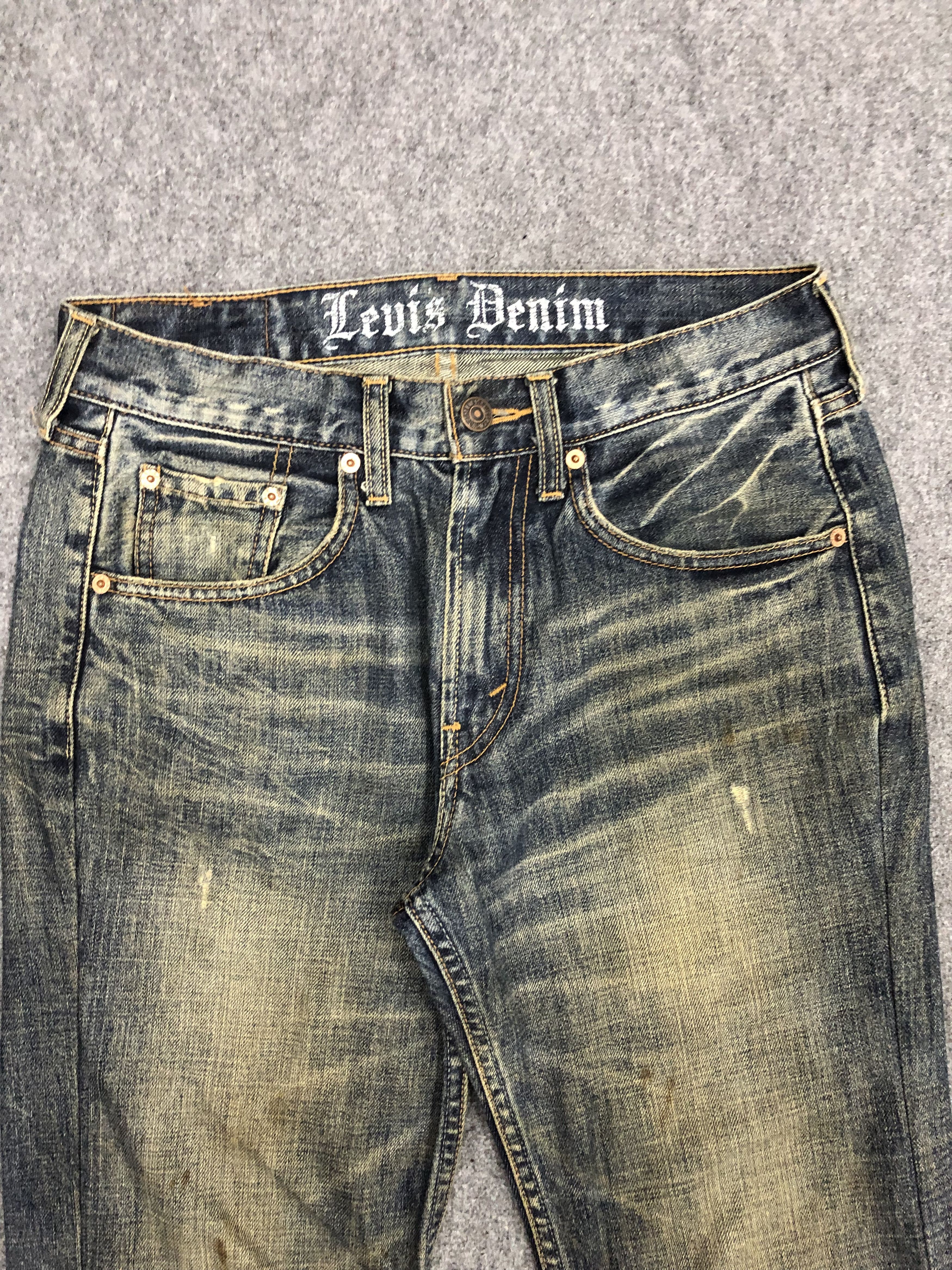 Levi's Vintage 90s Levis 560 Faded Blue Jeans DP1249 Size US 30 / EU 46 - 2 Thumbnail