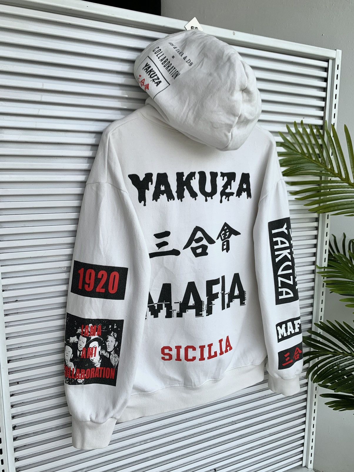 Hooded Sweatshirt Yakuza Kapuzenpullover Men's Sweatshirt Yakuza