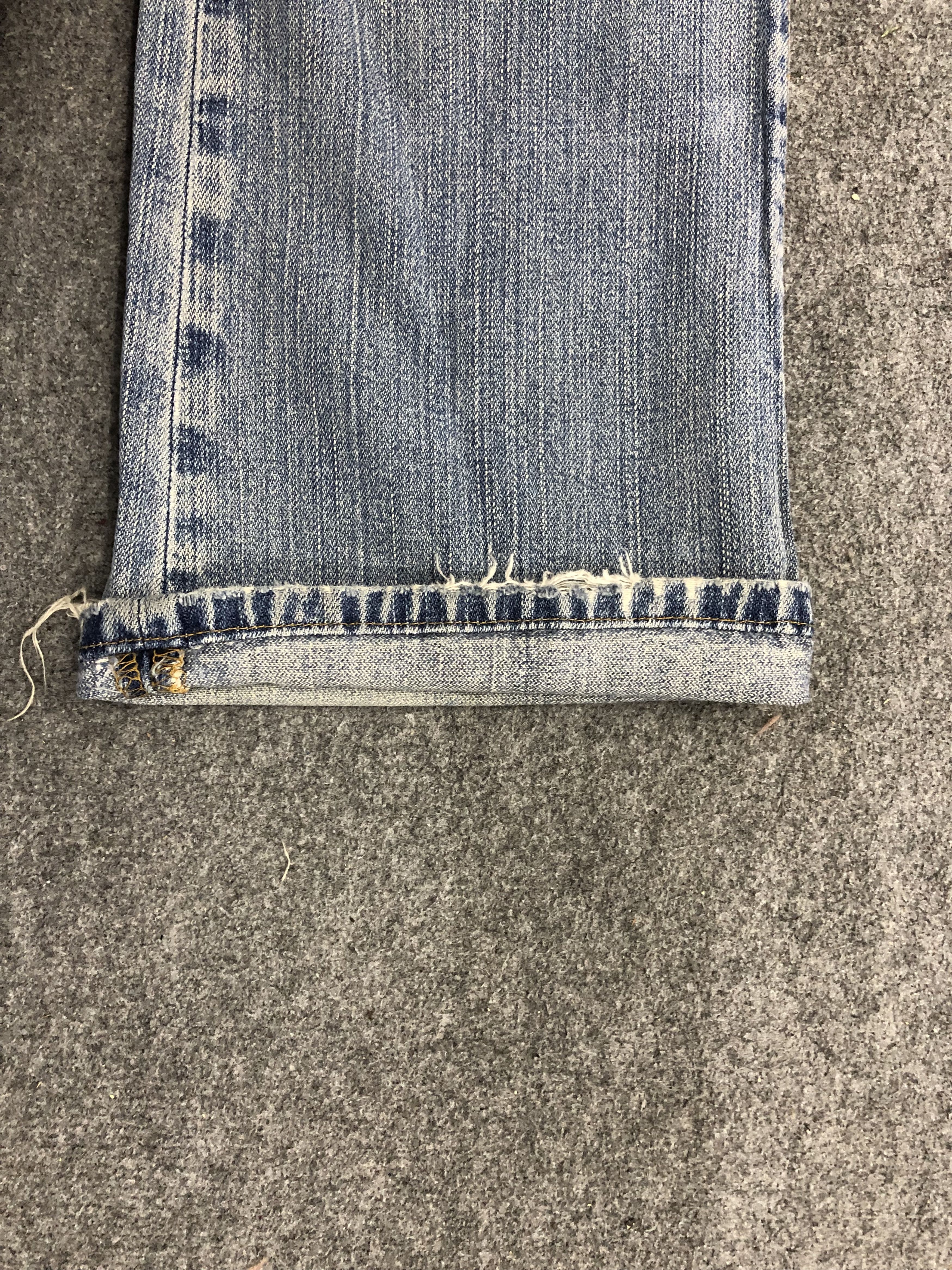 Levi's × Vintage Vintage Distressed Levis 515 Flared Bootcut Jeans Size US 35 - 12 Thumbnail