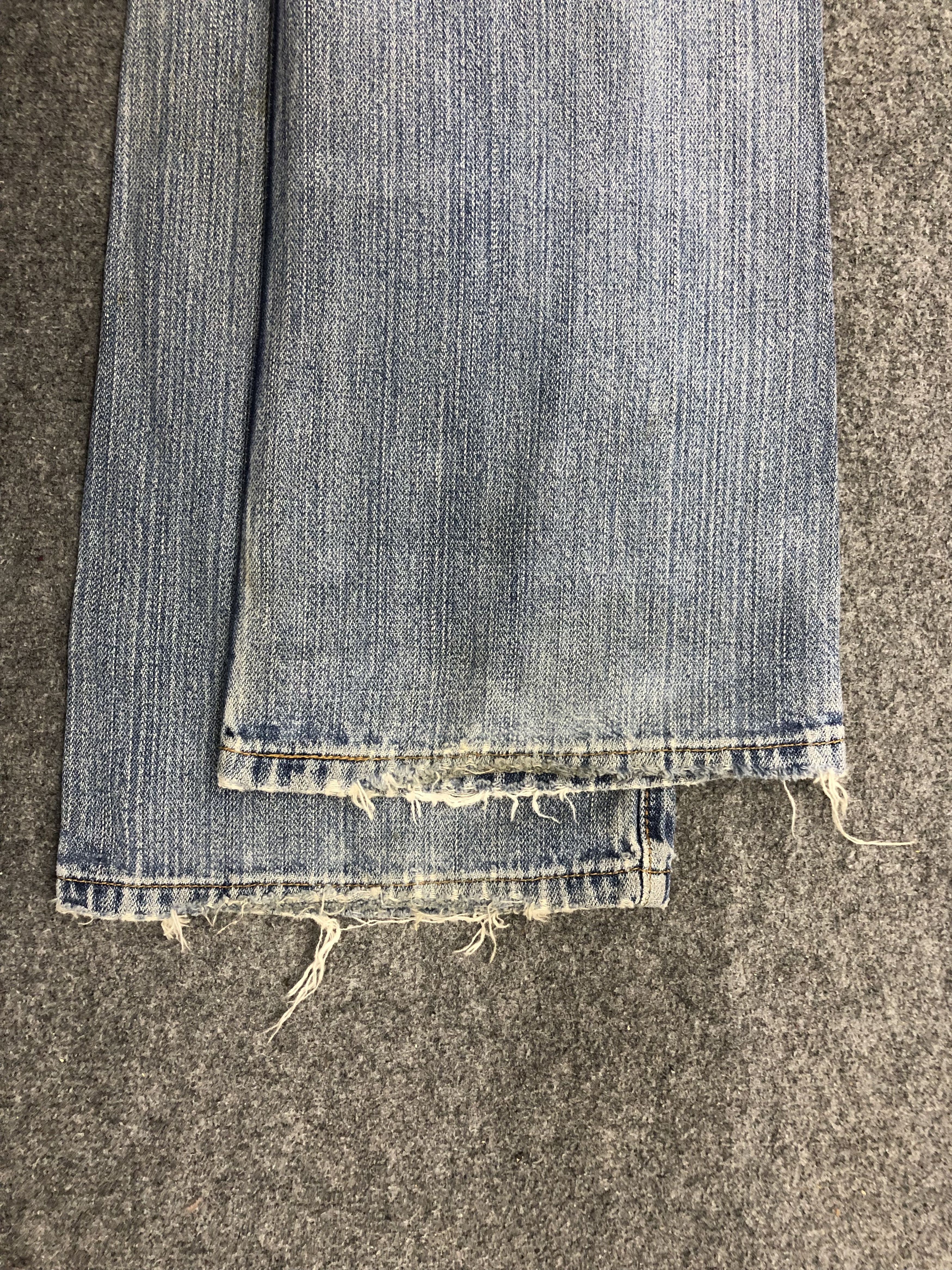 Levi's × Vintage Vintage Distressed Levis 515 Flared Bootcut Jeans Size US 35 - 13 Thumbnail