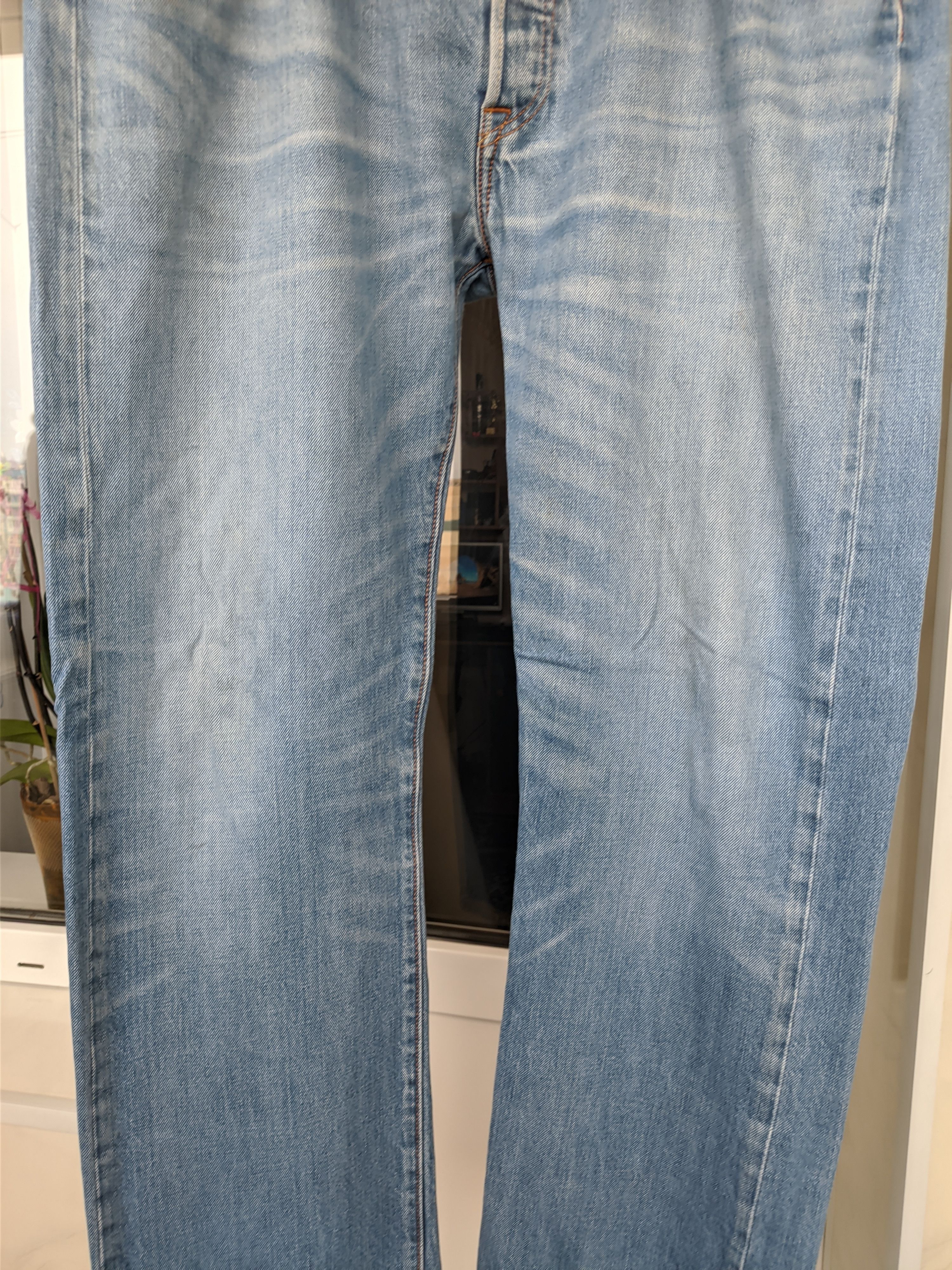 Levi's Levi's 501 Blue Used Denim Pant Size US 36 / EU 52 - 3 Thumbnail