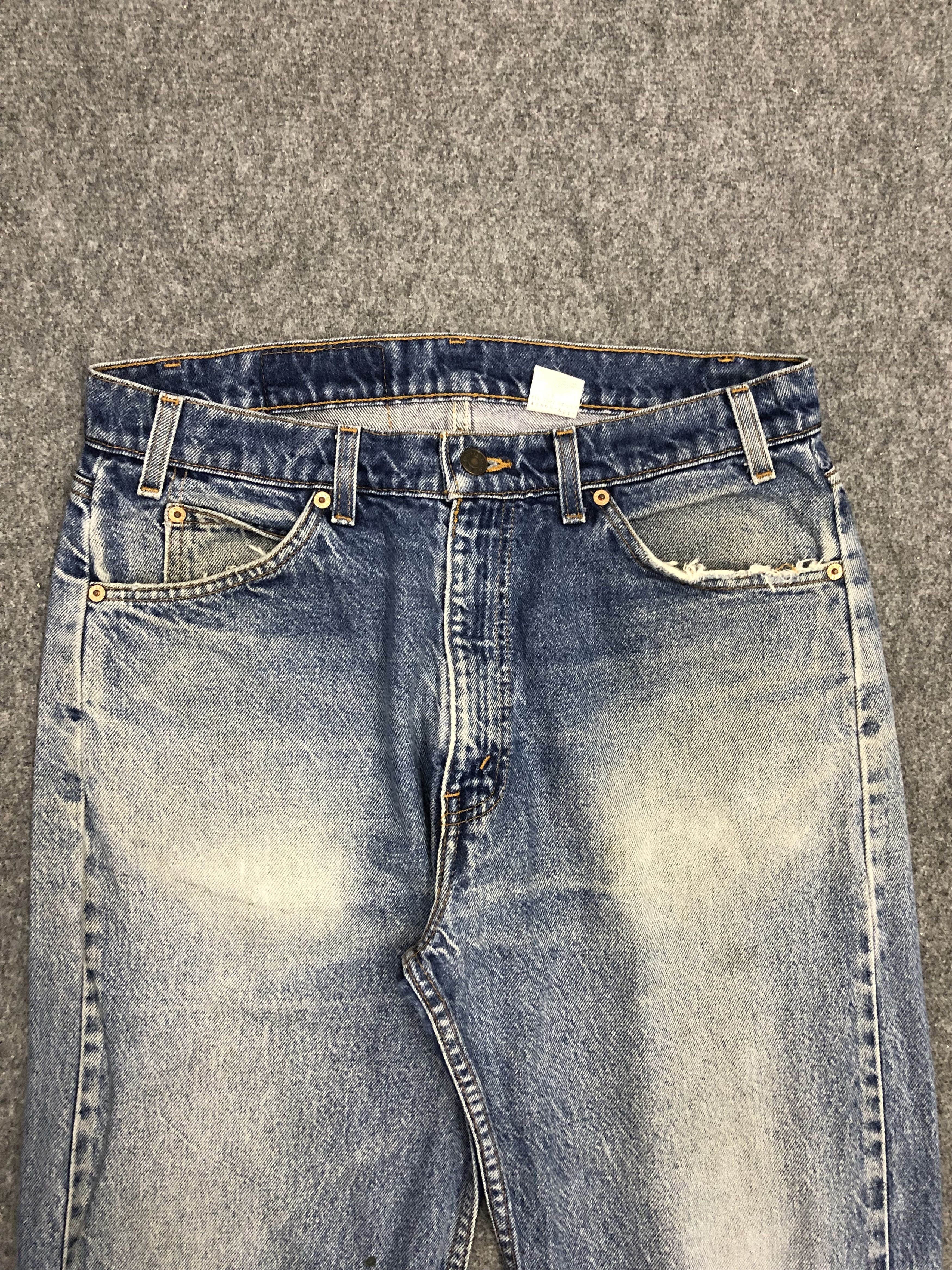 Levi's × Vintage Vintage 90s levis 505 Faded Blue Jeans Size US 34 / EU 50 - 2 Thumbnail