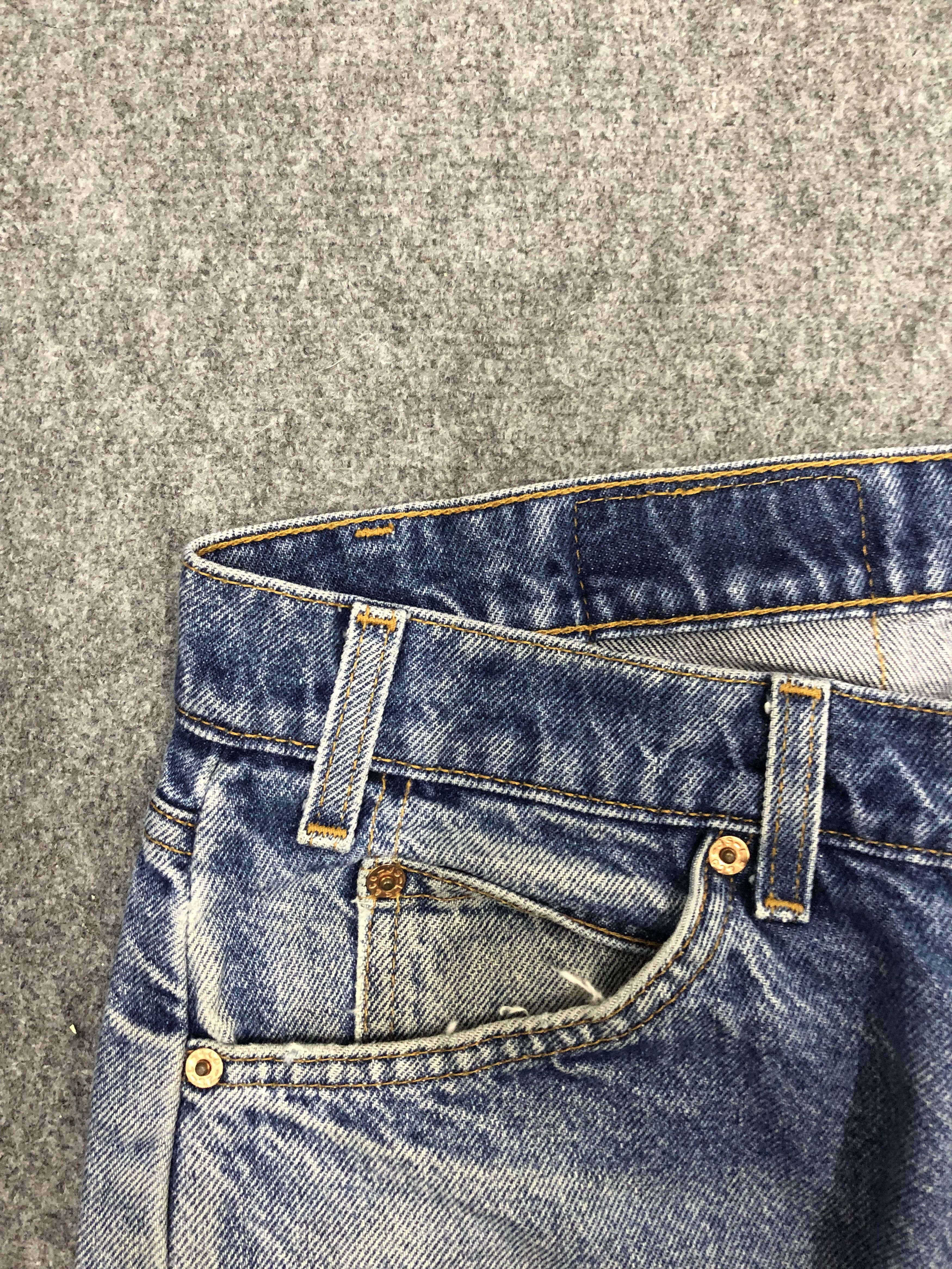 Levi's × Vintage Vintage 90s levis 505 Faded Blue Jeans Size US 34 / EU 50 - 8 Thumbnail
