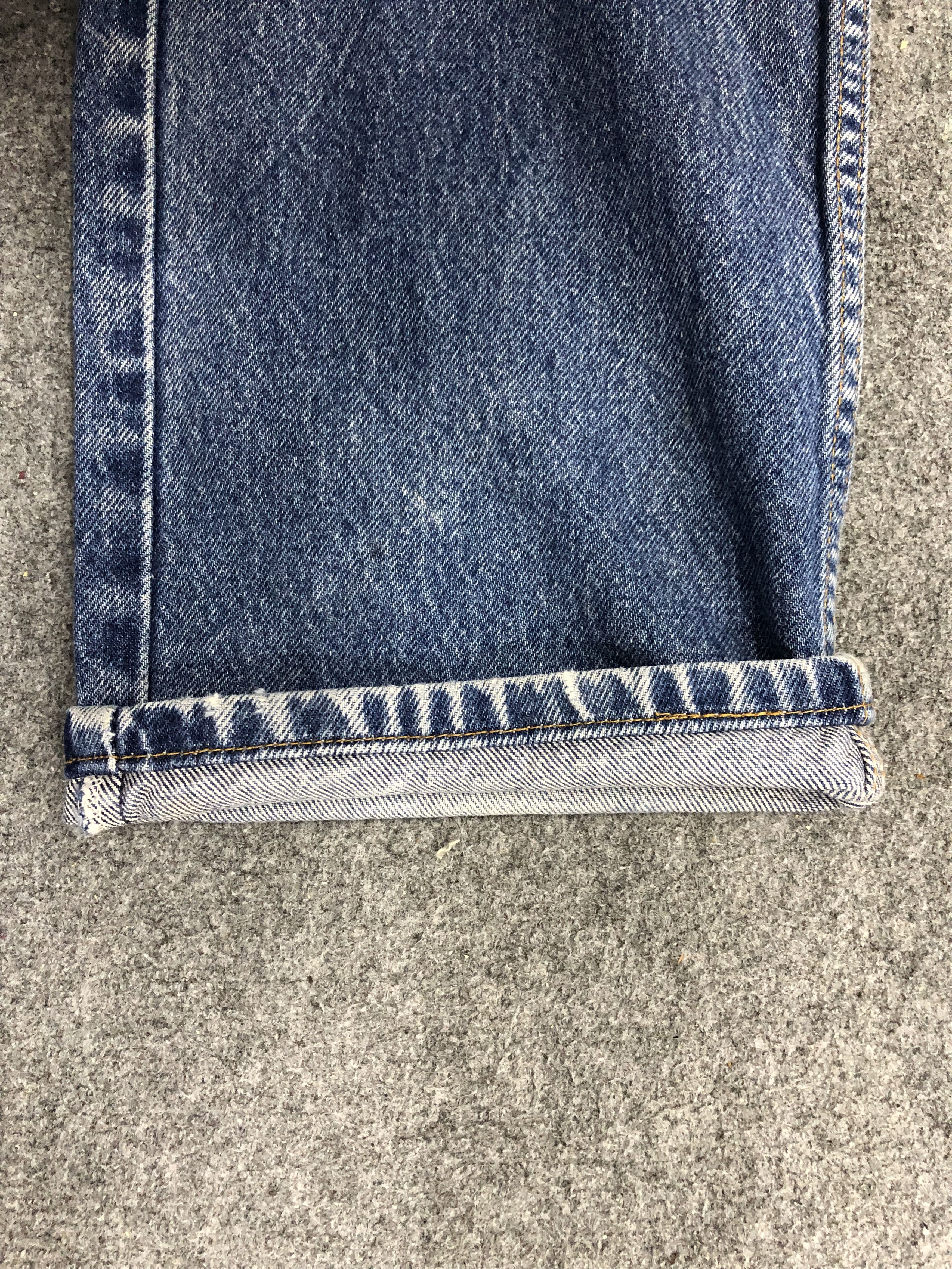 Levi's × Vintage Vintage 90s levis 505 Faded Blue Jeans Size US 34 / EU 50 - 11 Thumbnail