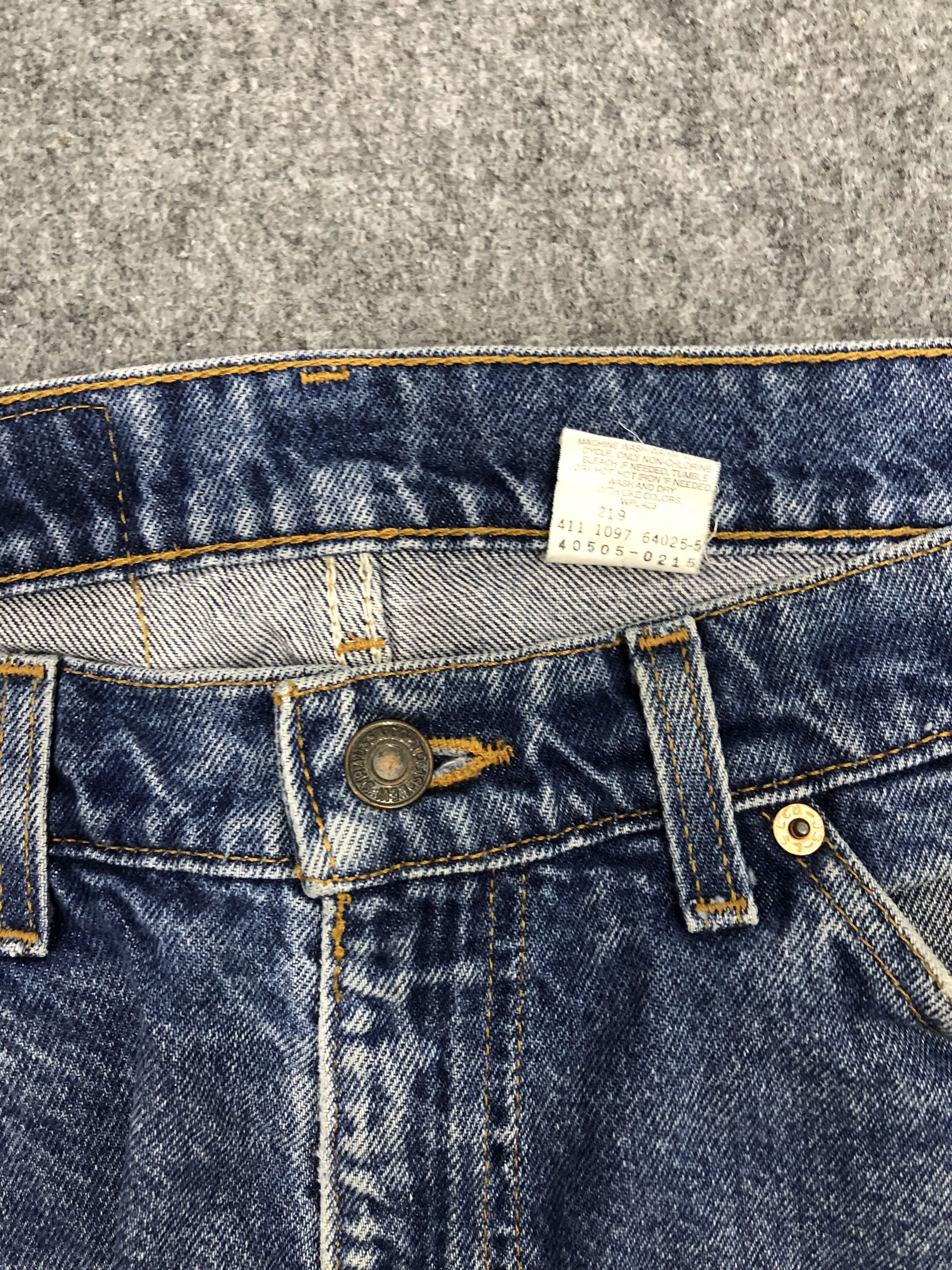 Levi's × Vintage Vintage 90s levis 505 Faded Blue Jeans Size US 34 / EU 50 - 9 Thumbnail