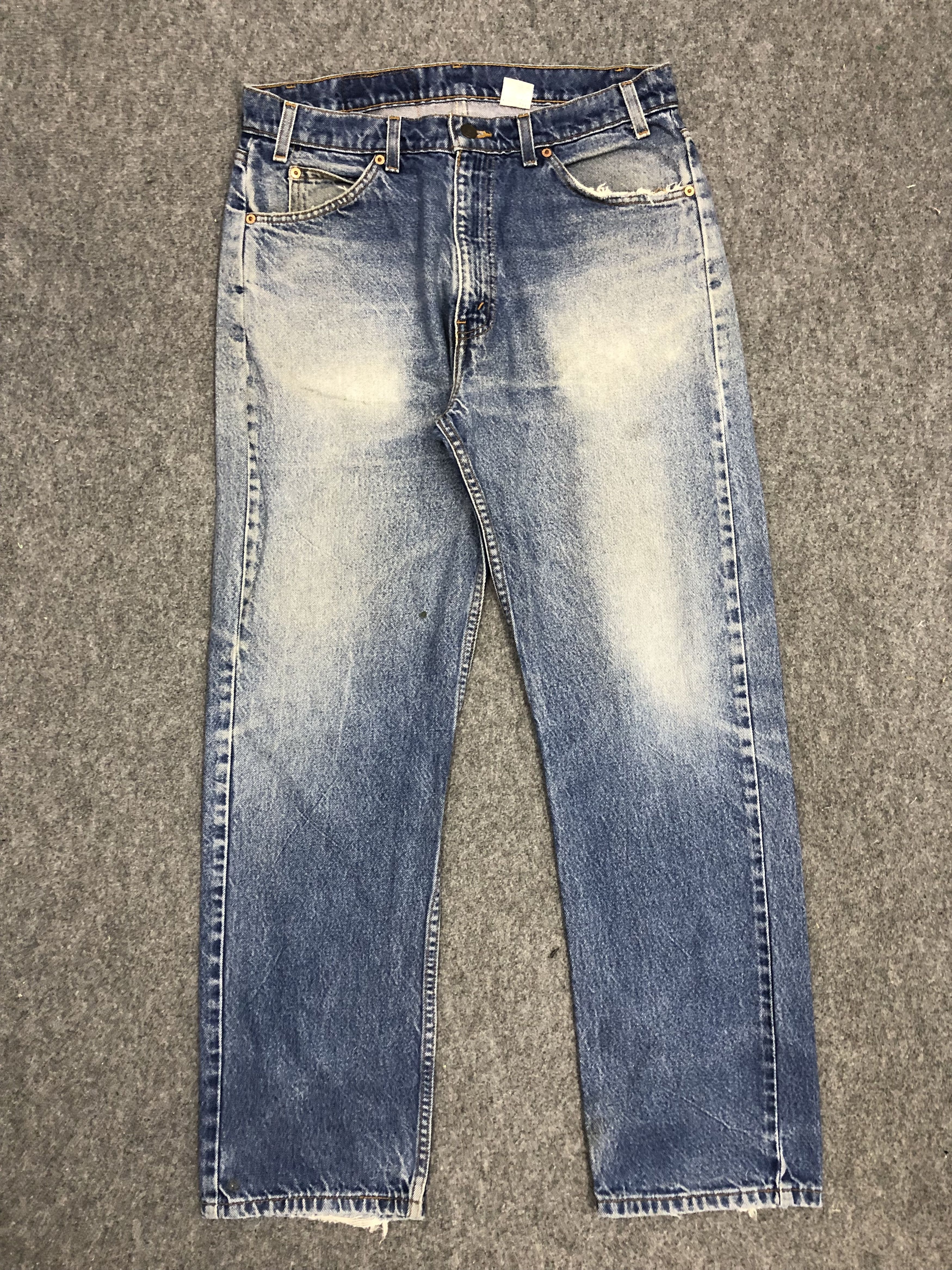 Levi's × Vintage Vintage 90s levis 505 Faded Blue Jeans Size US 34 / EU 50 - 1 Thumbnail