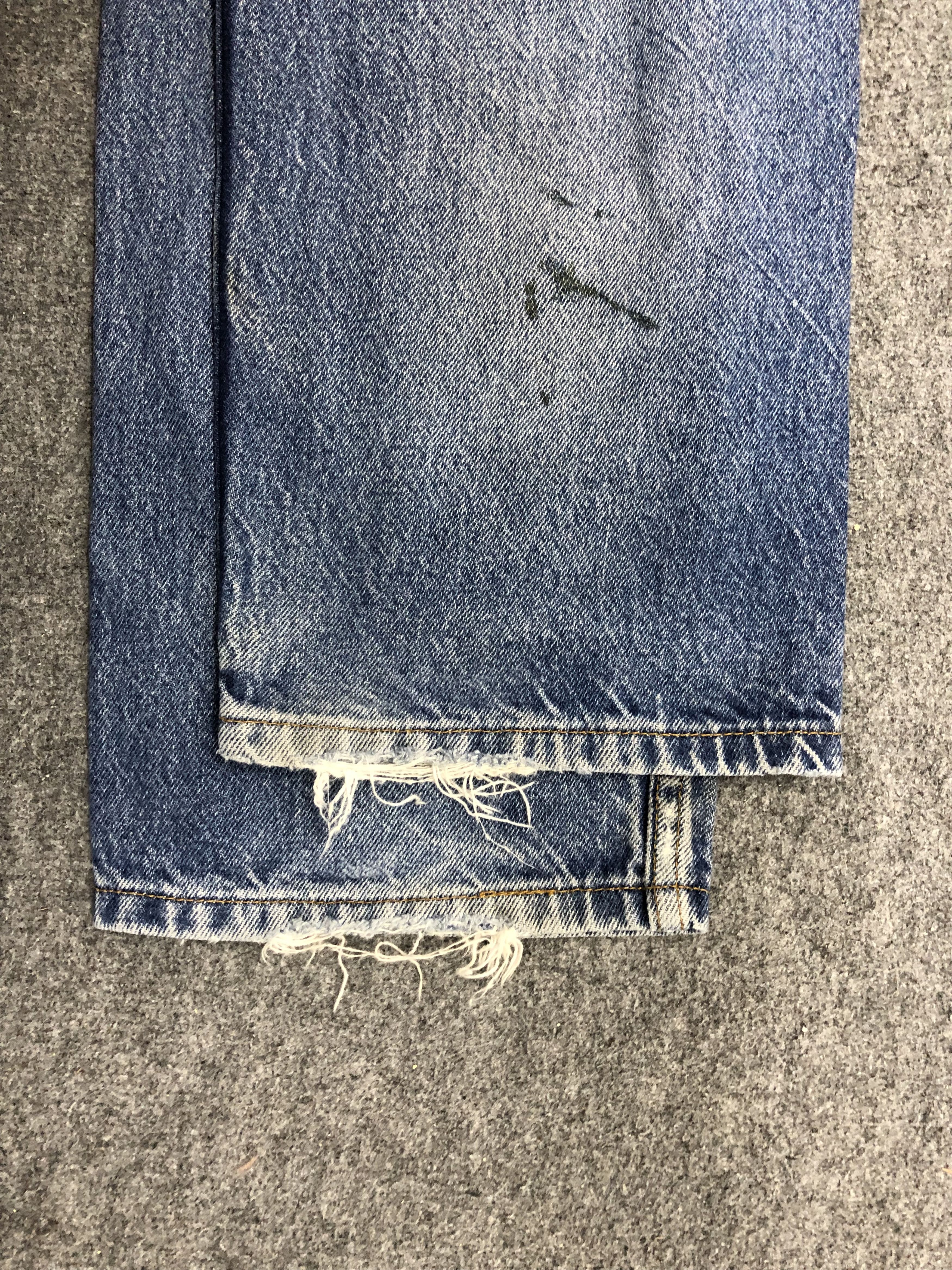 Levi's × Vintage Vintage 90s levis 505 Faded Blue Jeans Size US 34 / EU 50 - 12 Thumbnail