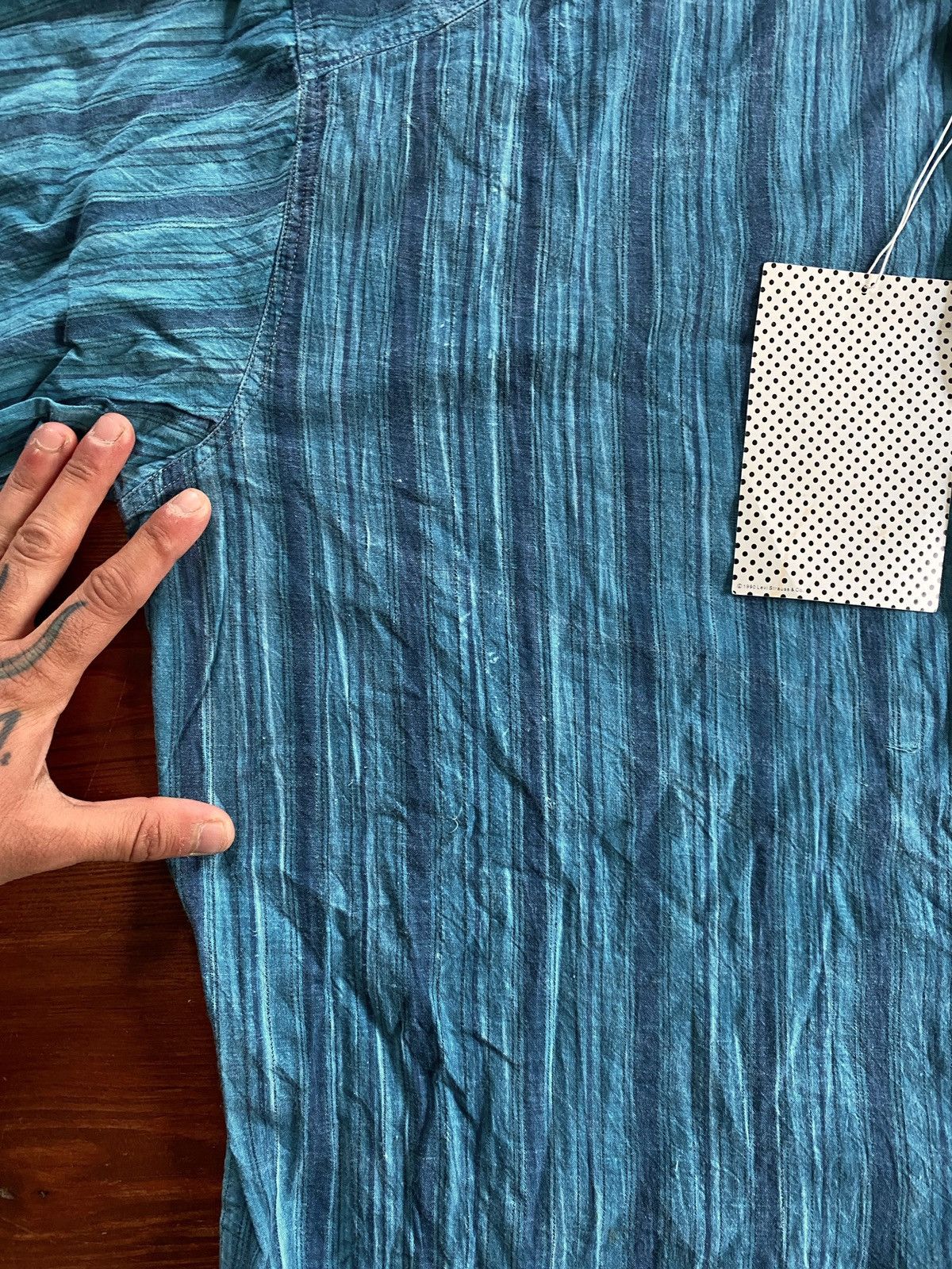 Levi's Vintage NWT ‘90 Levi’s Striped Long Sleeve Button Up Size US M / EU 48-50 / 2 - 15 Thumbnail