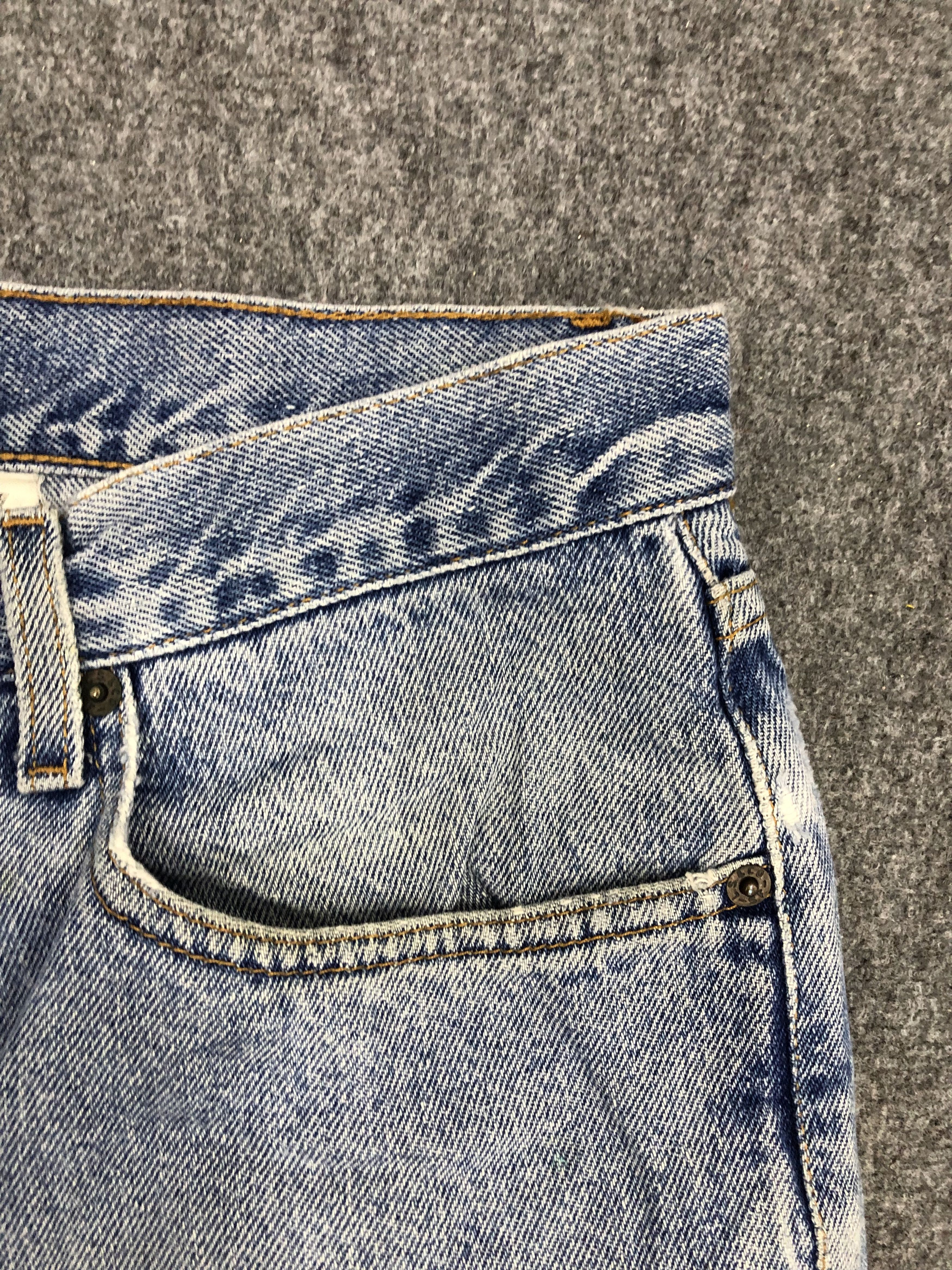 Levi's × Vintage Vintage 90s Levis 550 Faded Blue Baggy Jeans DP1256 Size US 34 / EU 50 - 7 Thumbnail