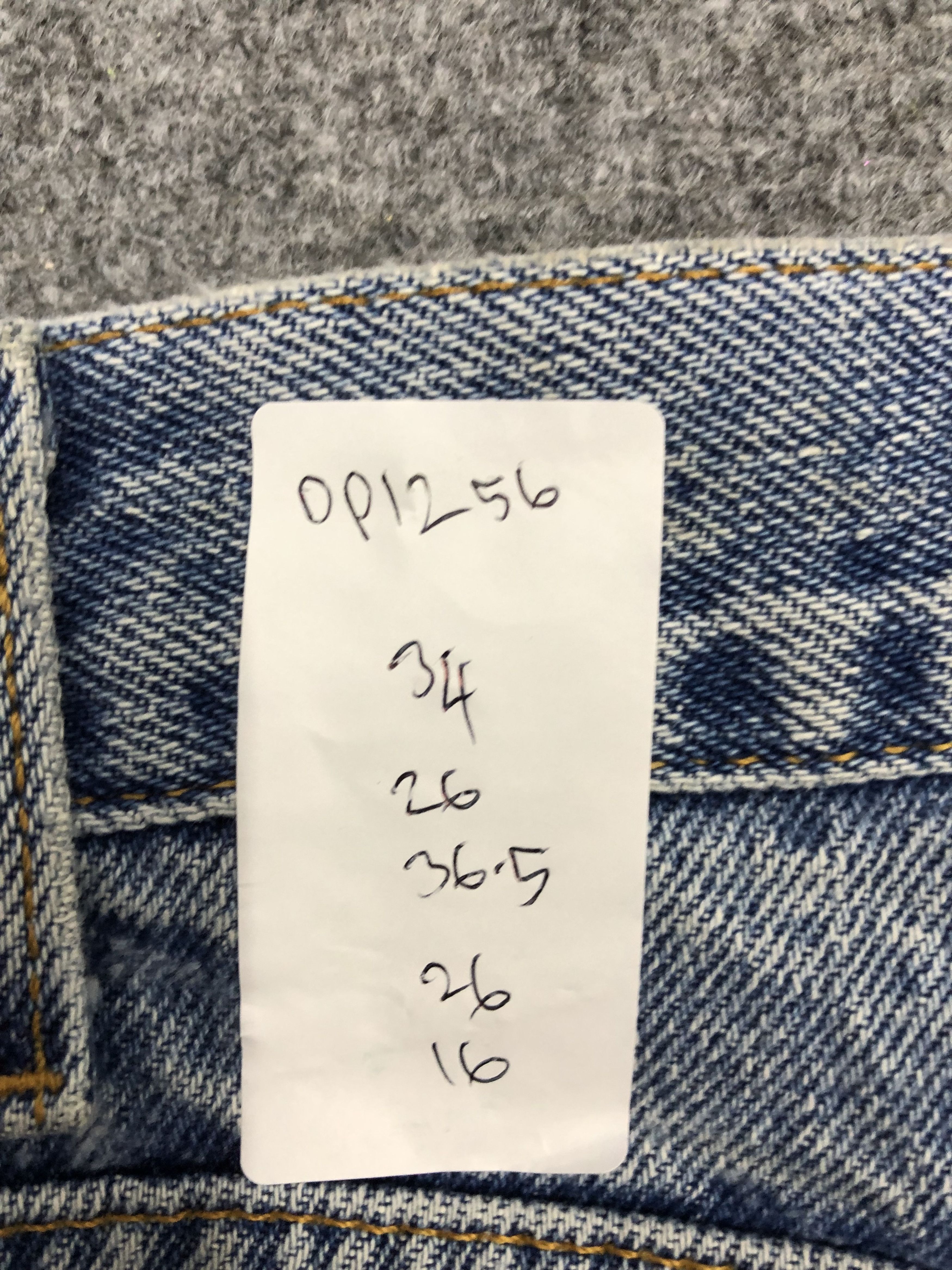 Levi's × Vintage Vintage 90s Levis 550 Faded Blue Baggy Jeans DP1256 Size US 34 / EU 50 - 11 Thumbnail
