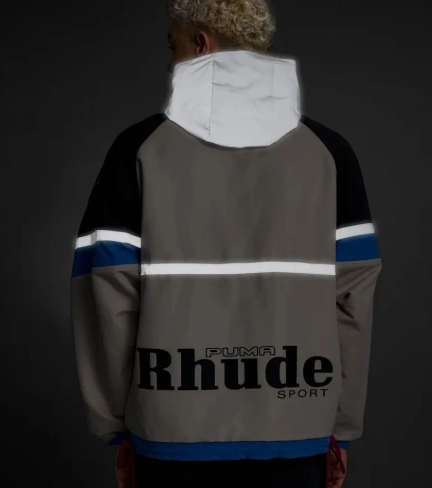 Rhude Puma Rhude Half Zip Reflective Jacket Size US L / EU 52-54 / 3 - 6 Thumbnail