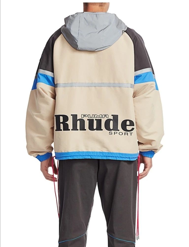 Rhude Puma Rhude Half Zip Reflective Jacket Size US L / EU 52-54 / 3 - 3 Thumbnail