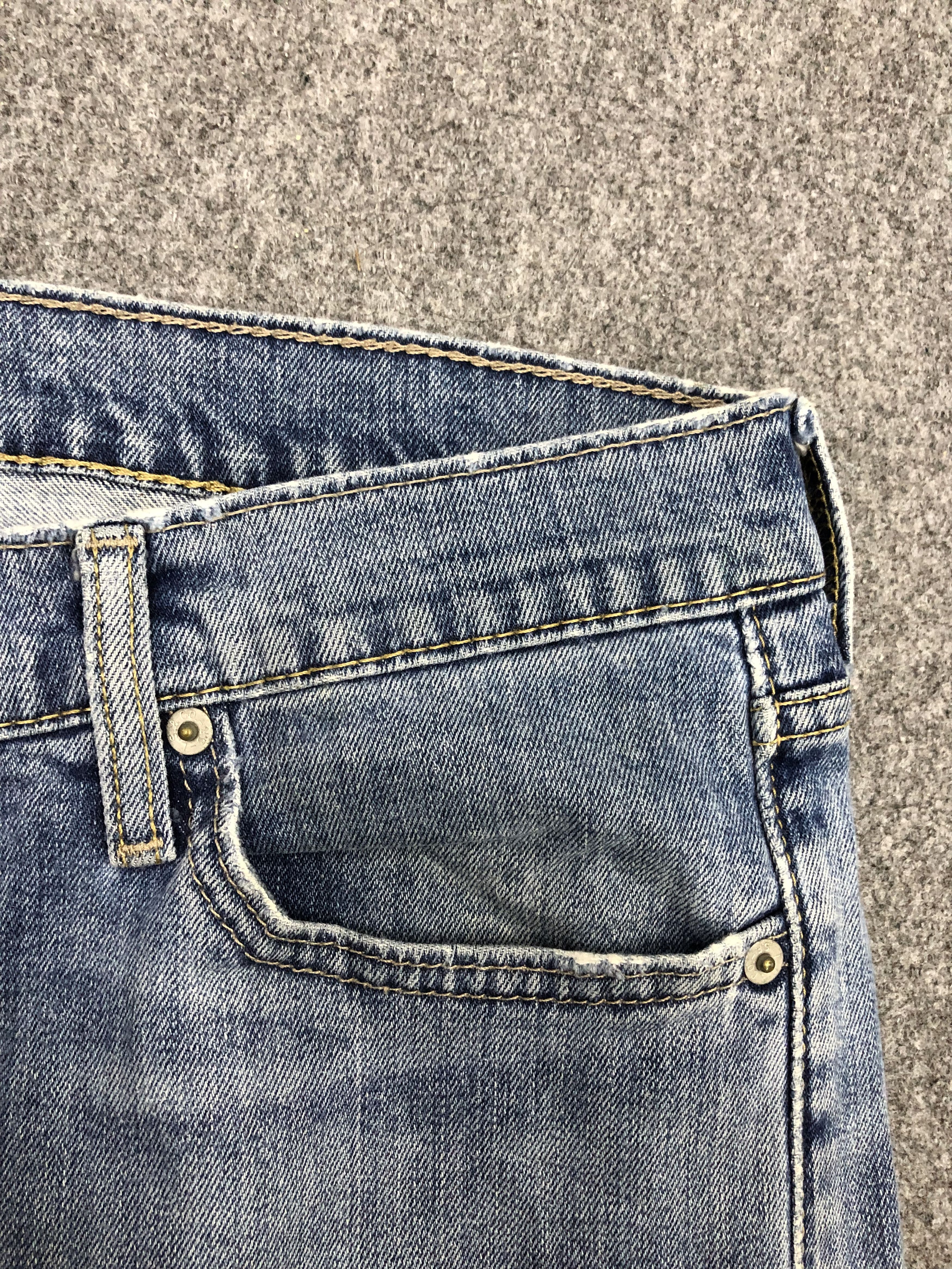 Levi's × Vintage Vintage Levis 513 Faded Blue Jeans Size US 34 / EU 50 - 8 Thumbnail