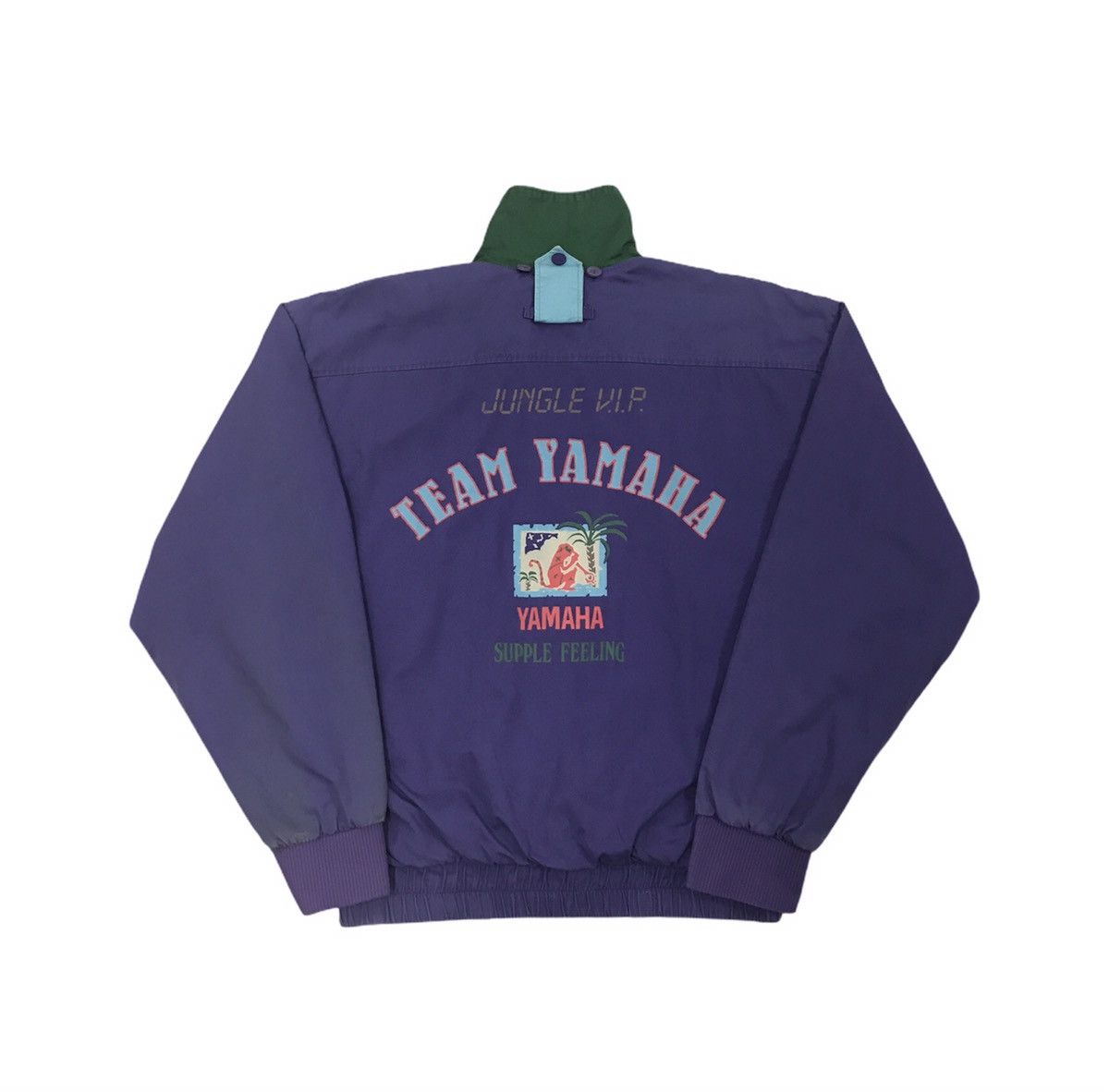 Other Vintage 80s Team Yamaha Jungle VIP Edition Bomber Jacket Size US M / EU 48-50 / 2 - 1 Thumbnail