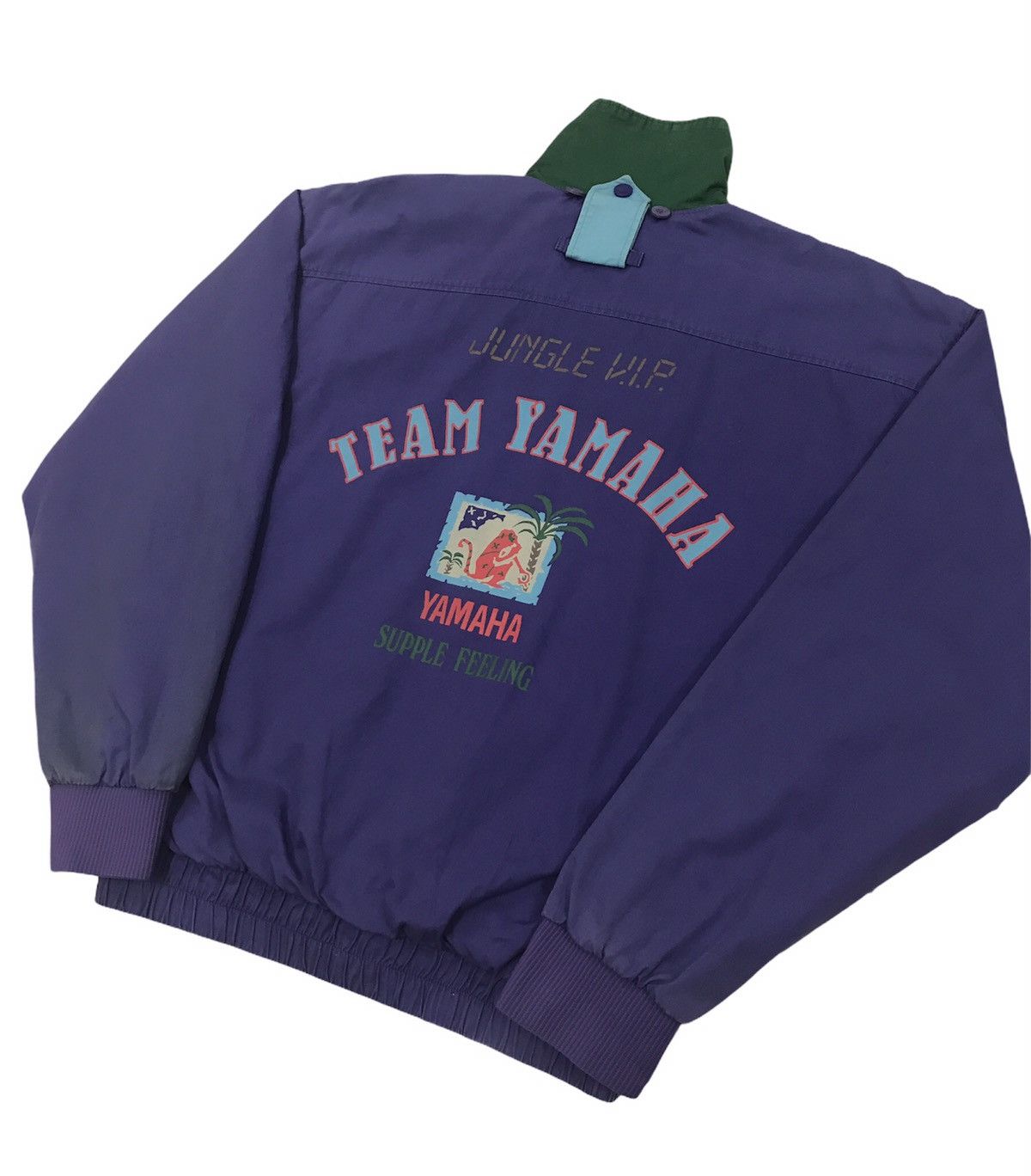 Other Vintage 80s Team Yamaha Jungle VIP Edition Bomber Jacket Size US M / EU 48-50 / 2 - 4 Thumbnail