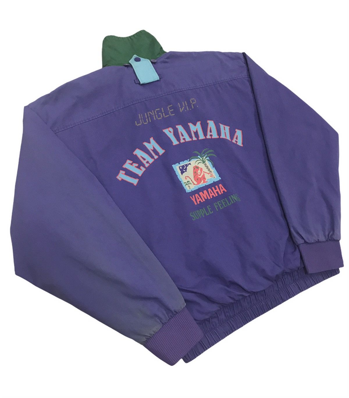 Other Vintage 80s Team Yamaha Jungle VIP Edition Bomber Jacket Size US M / EU 48-50 / 2 - 5 Thumbnail