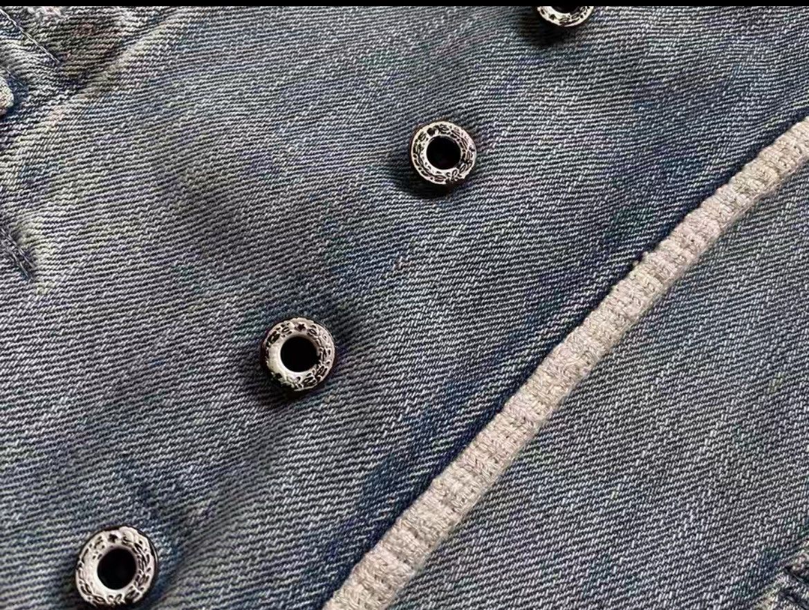 Kapital Kapital Denim JKT DMGD Size US S / EU 44-46 / 1 - 6 Thumbnail