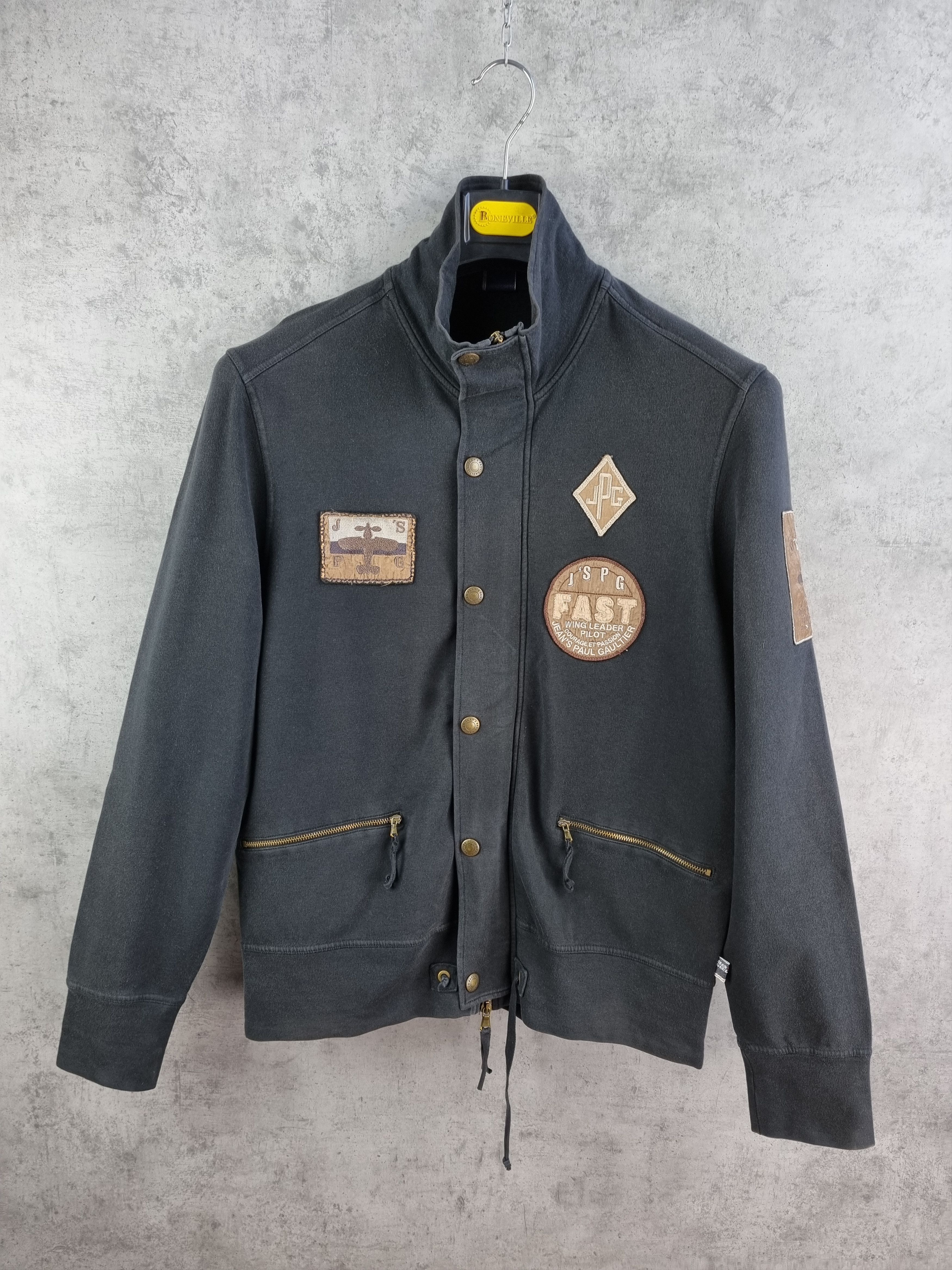Jean Paul Gaultier 1999 Fade JEAN PAUL GAULTIER Aviator Patches Vintage Jacket Size US M / EU 48-50 / 2 - 13 Thumbnail